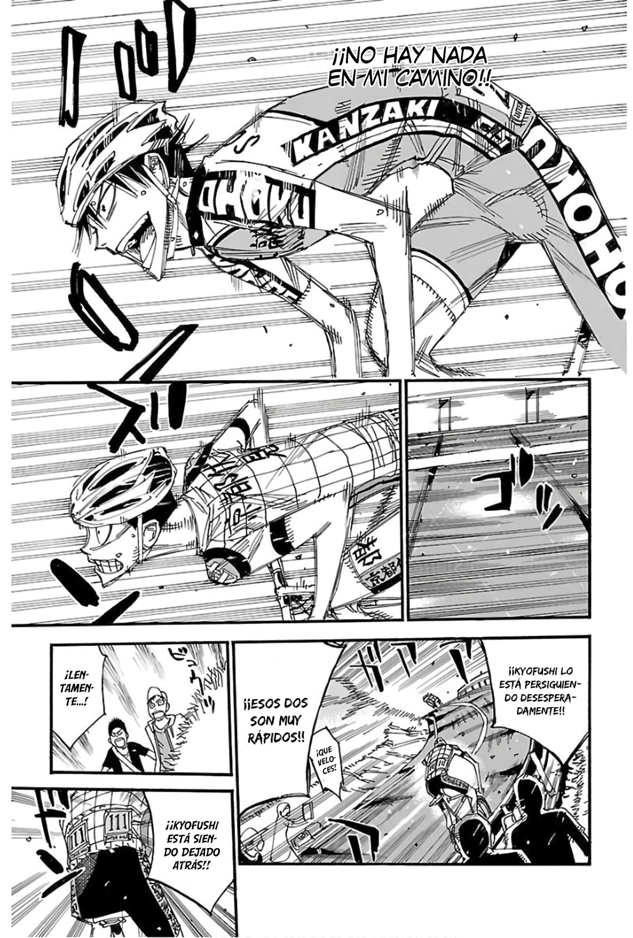 Yowamushi Pedal Capitulo 504: El viento cambia página 5