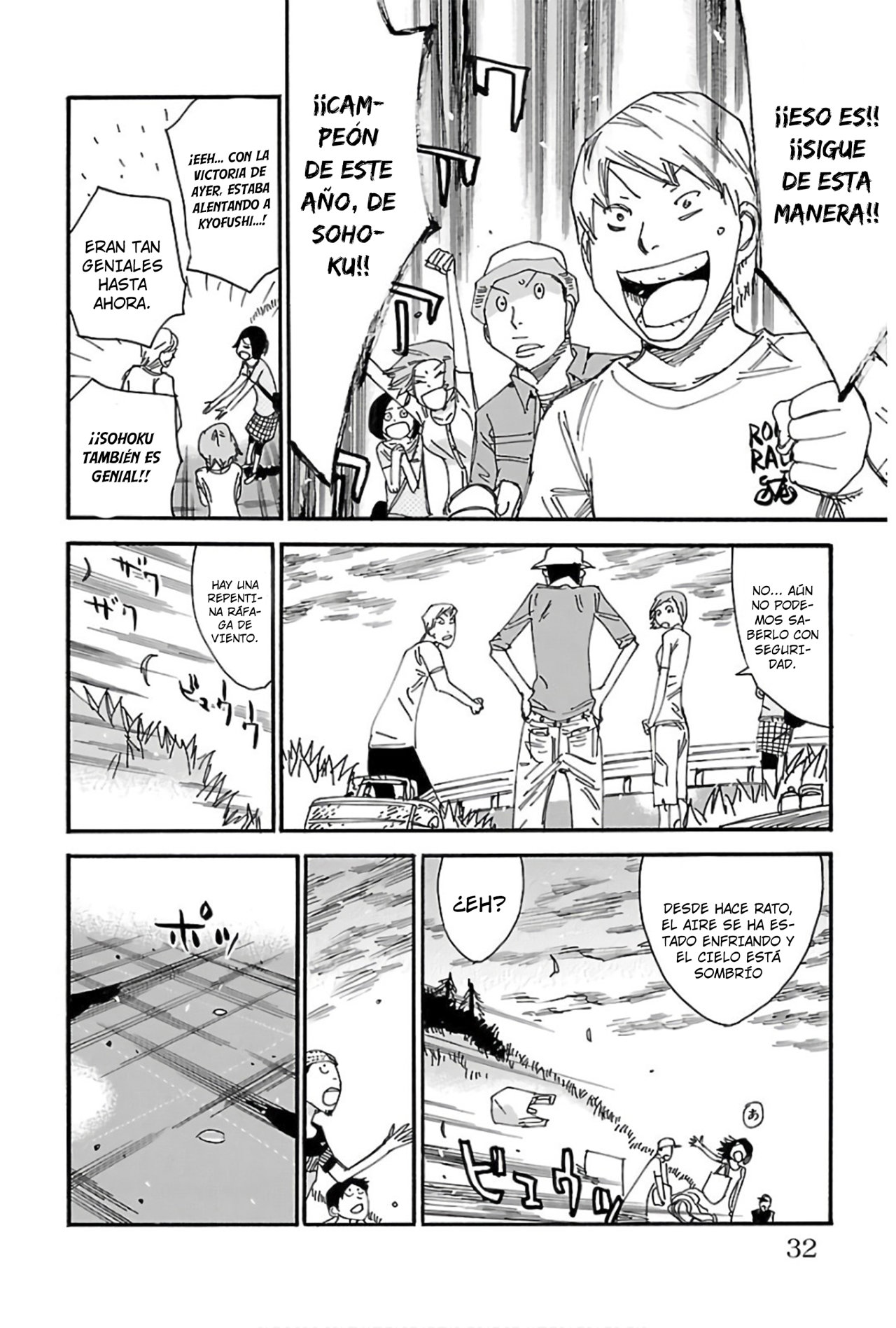 Yowamushi Pedal Capitulo 504: El viento cambia página 6