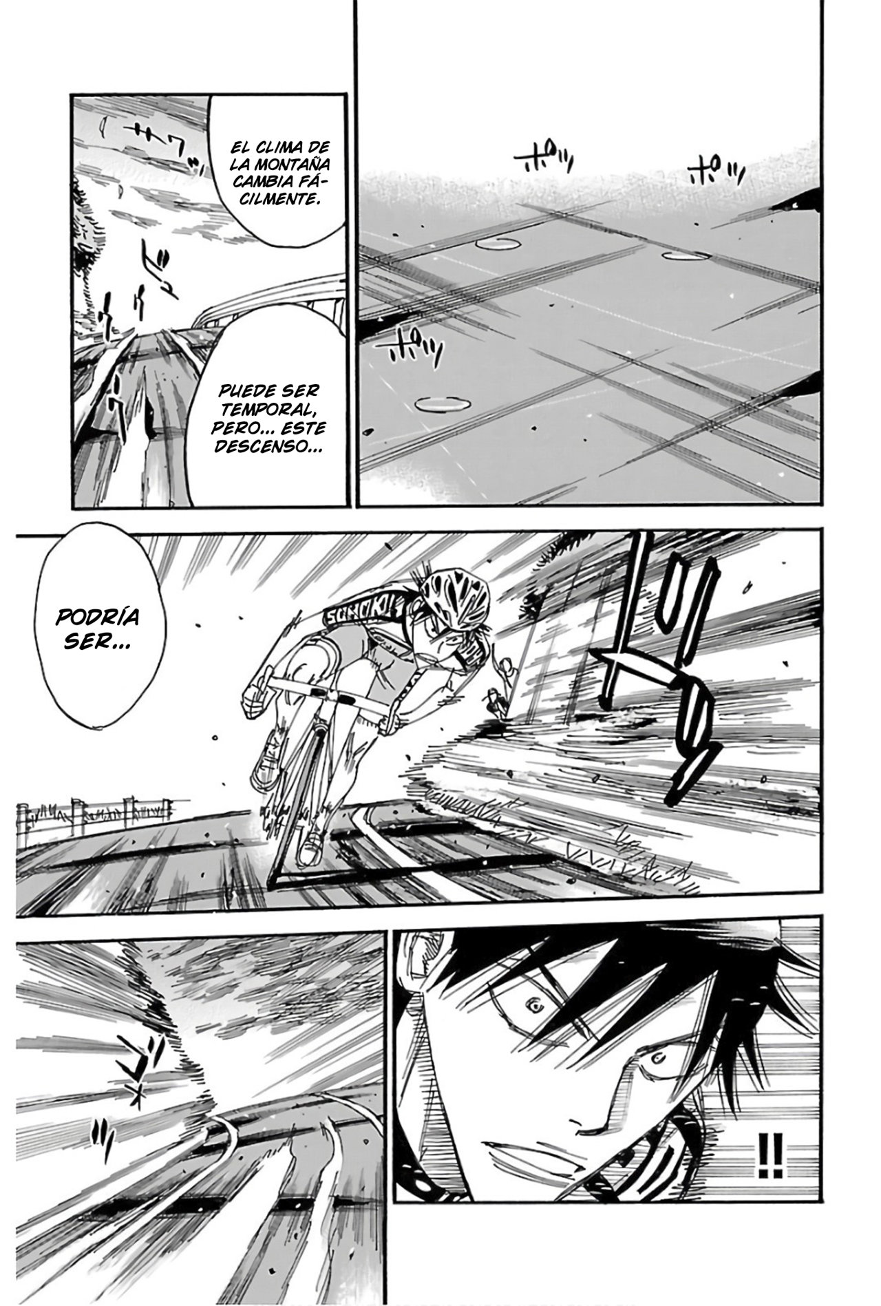 Yowamushi Pedal Capitulo 504: El viento cambia página 7