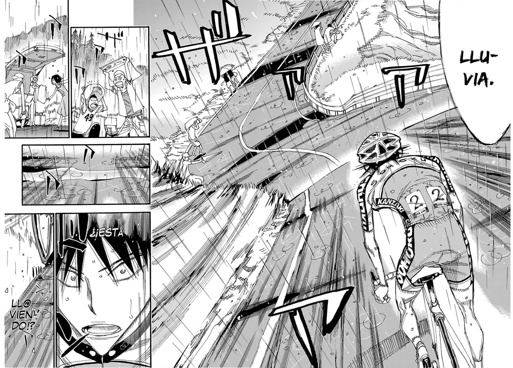 Yowamushi Pedal Capitulo 504: El viento cambia página 8
