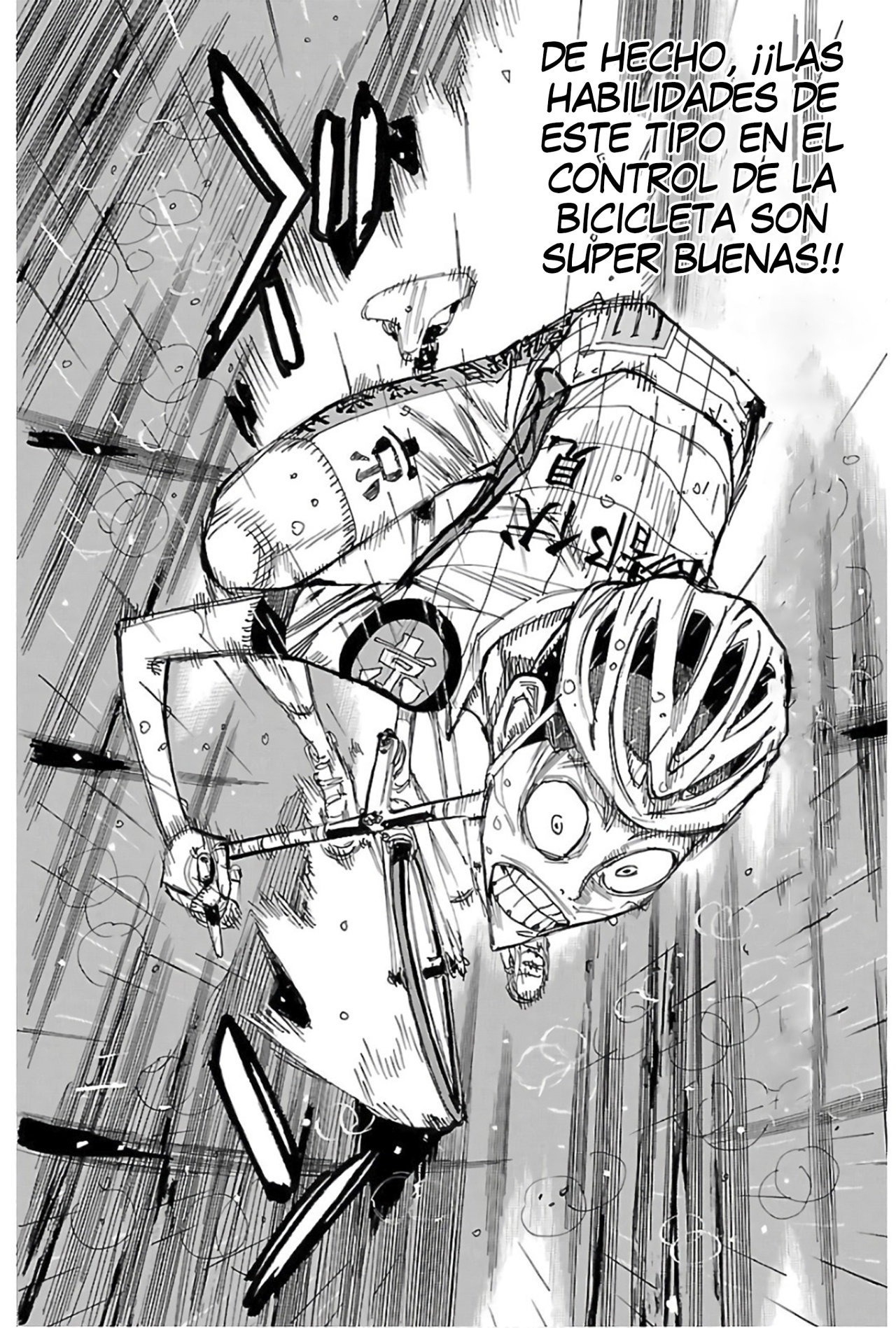 Yowamushi Pedal Capitulo 505: El descenso lluvioso página 10