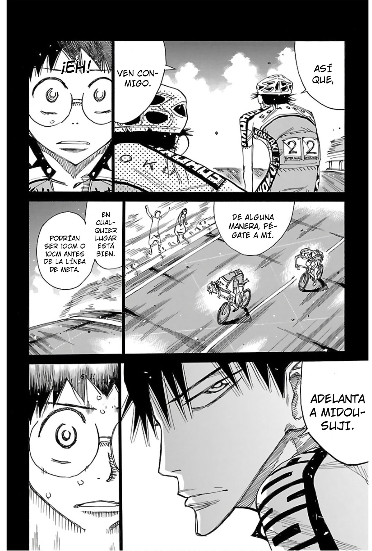 Yowamushi Pedal Capitulo 506: El deseo de Imaizumi página 14