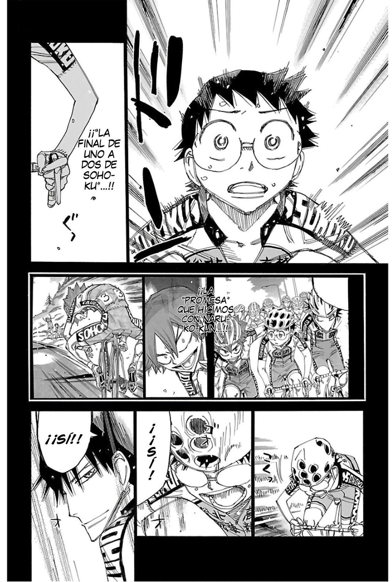 Yowamushi Pedal Capitulo 506: El deseo de Imaizumi página 16