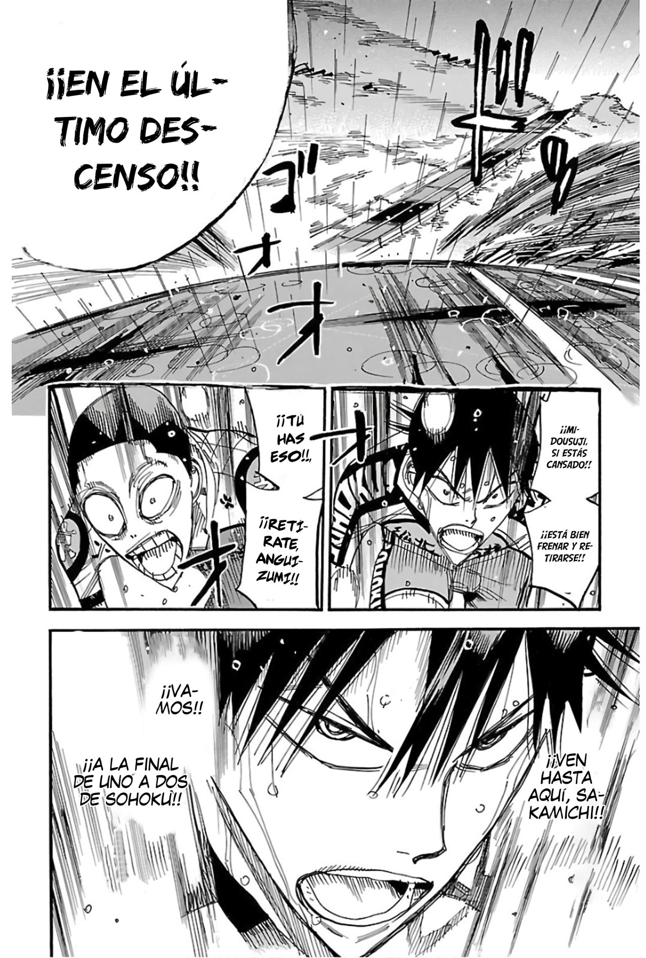 Yowamushi Pedal Capitulo 506: El deseo de Imaizumi página 23