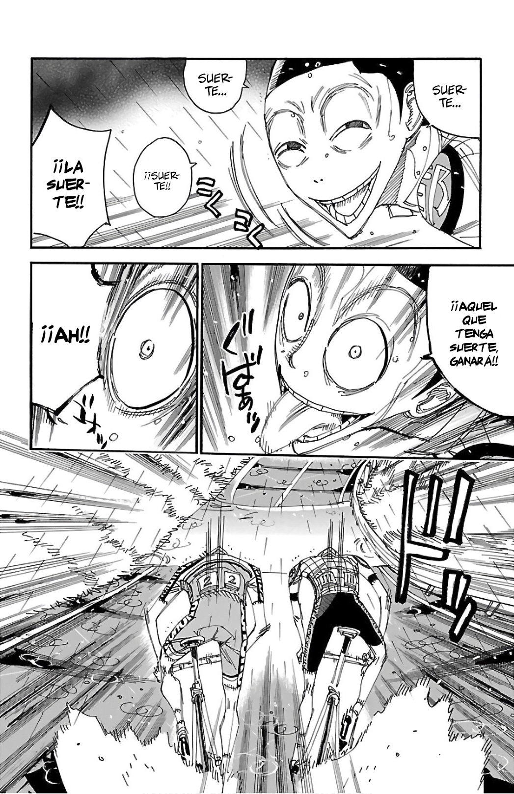 Yowamushi Pedal Capitulo 507: ¡¡Inmersión en el portal de agua!! página 10