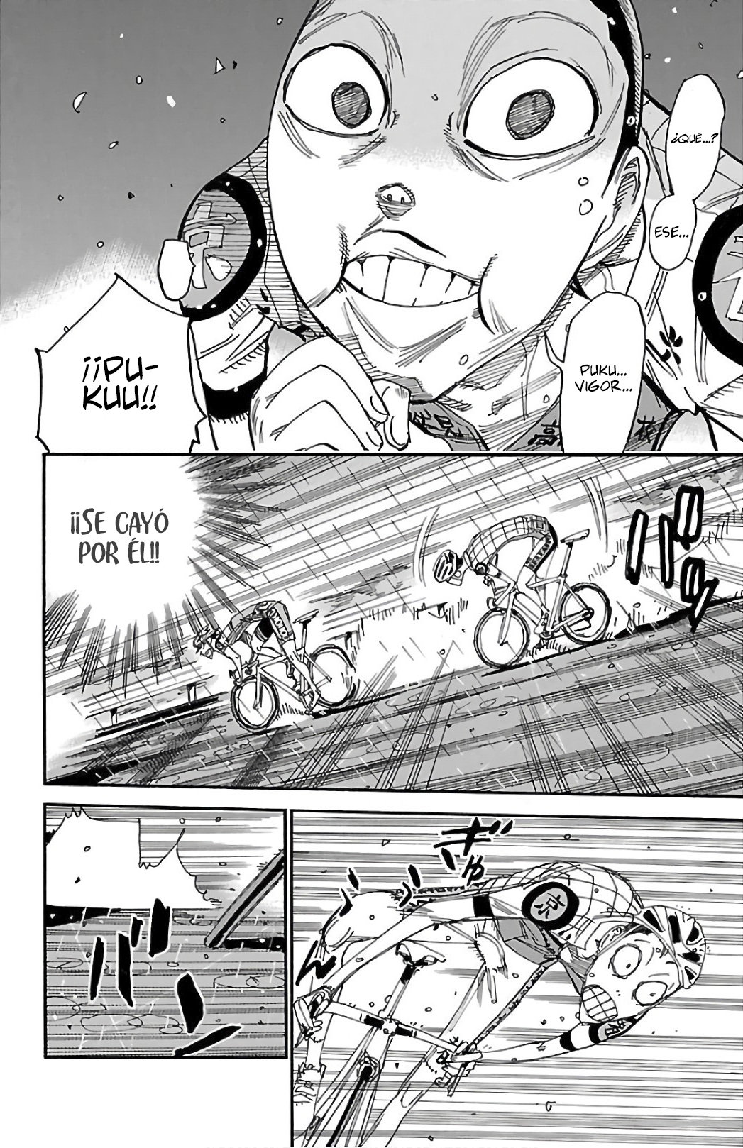Yowamushi Pedal Capitulo 507: ¡¡Inmersión en el portal de agua!! página 14
