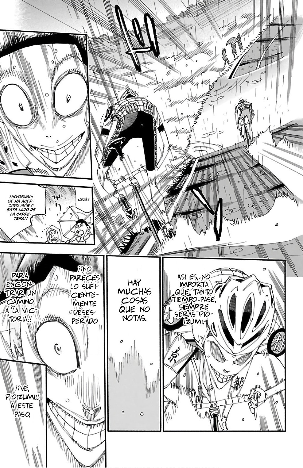 Yowamushi Pedal Capitulo 507: ¡¡Inmersión en el portal de agua!! página 15