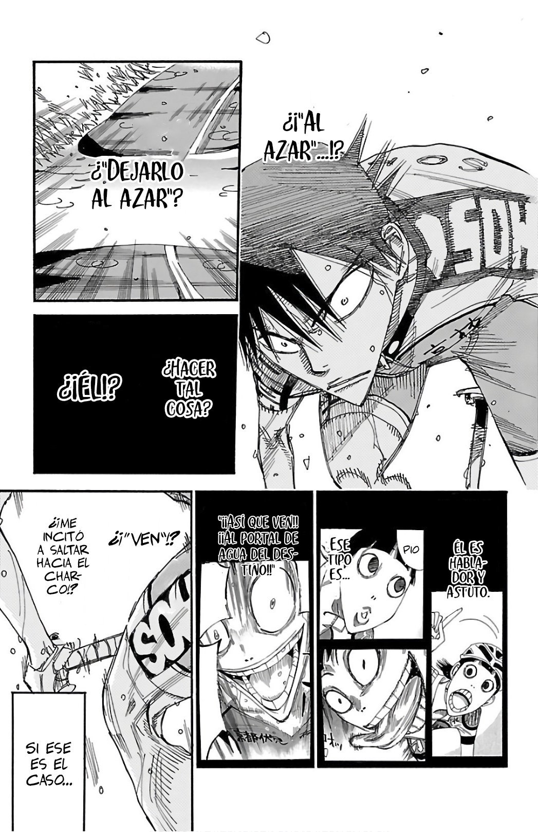 Yowamushi Pedal Capitulo 507: ¡¡Inmersión en el portal de agua!! página 17