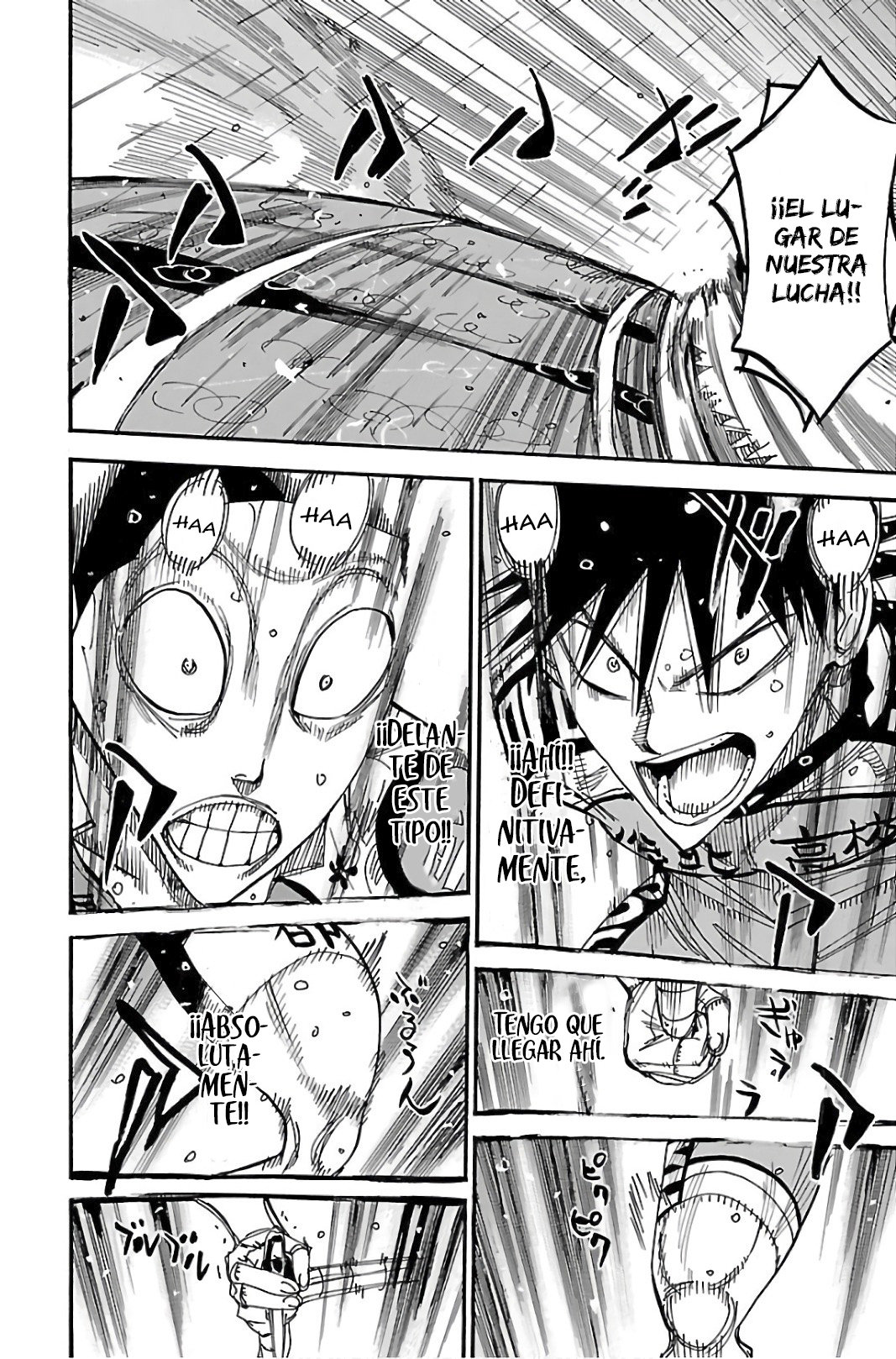 Yowamushi Pedal Capitulo 507: ¡¡Inmersión en el portal de agua!! página 3