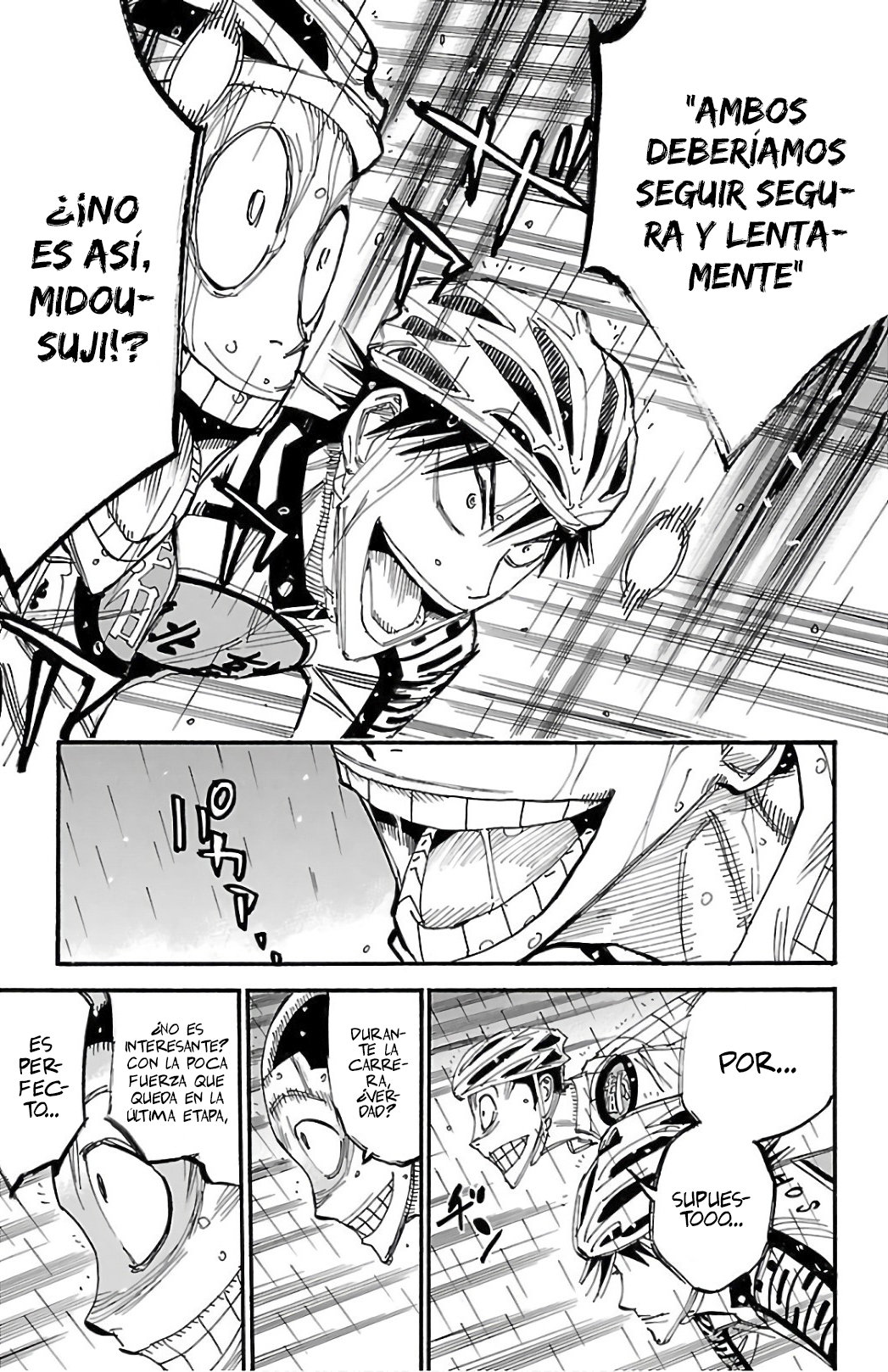 Yowamushi Pedal Capitulo 507: ¡¡Inmersión en el portal de agua!! página 7