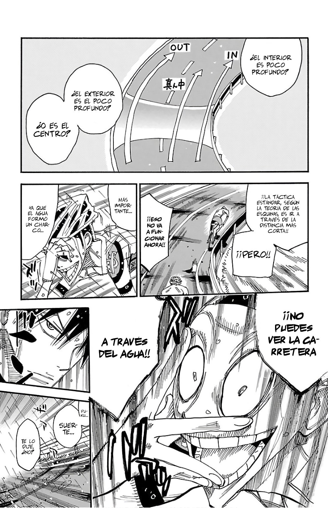 Yowamushi Pedal Capitulo 507: ¡¡Inmersión en el portal de agua!! página 9