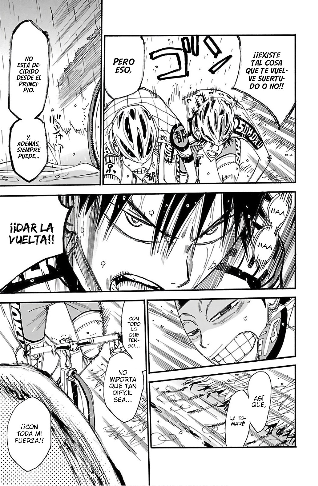Yowamushi Pedal Capitulo 508: ¡¡Abriendo camino!! página 17