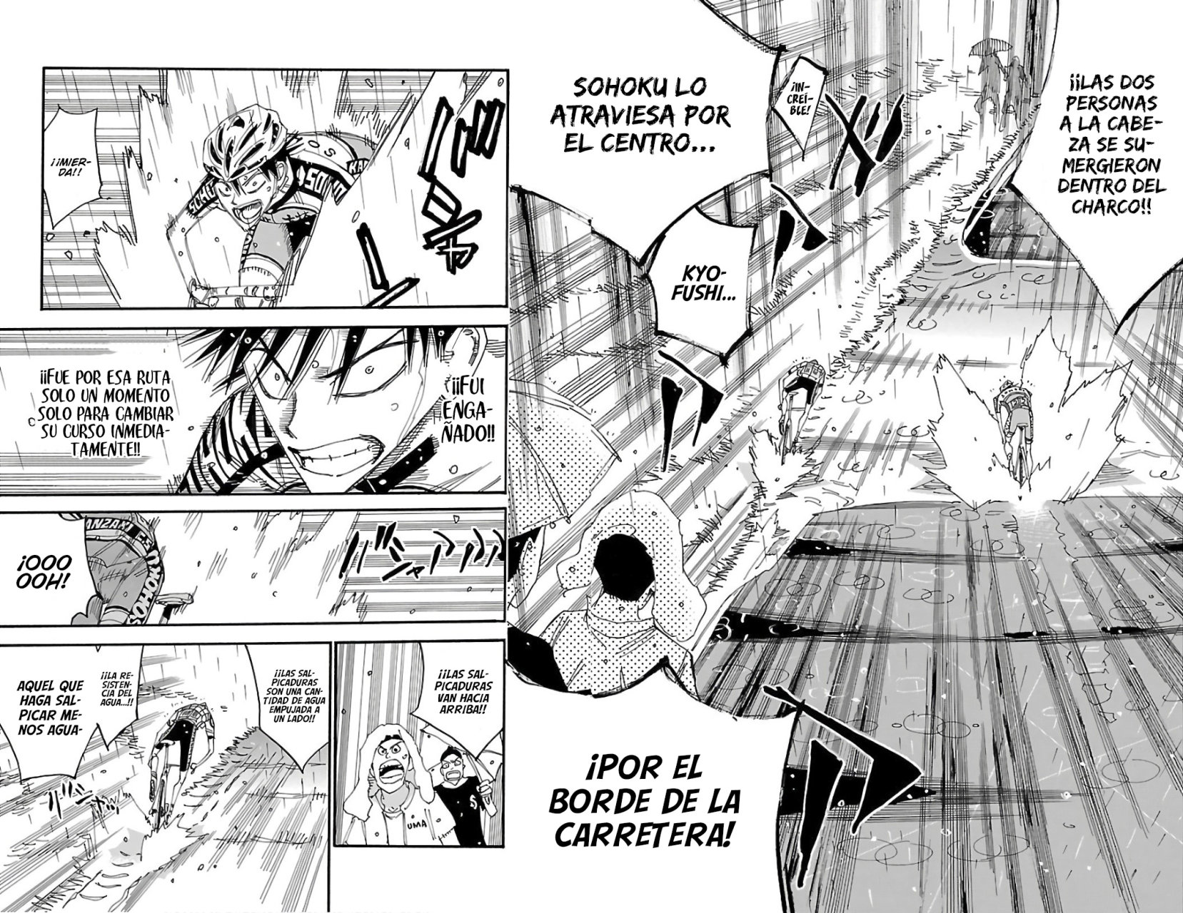 Yowamushi Pedal Capitulo 508: ¡¡Abriendo camino!! página 4