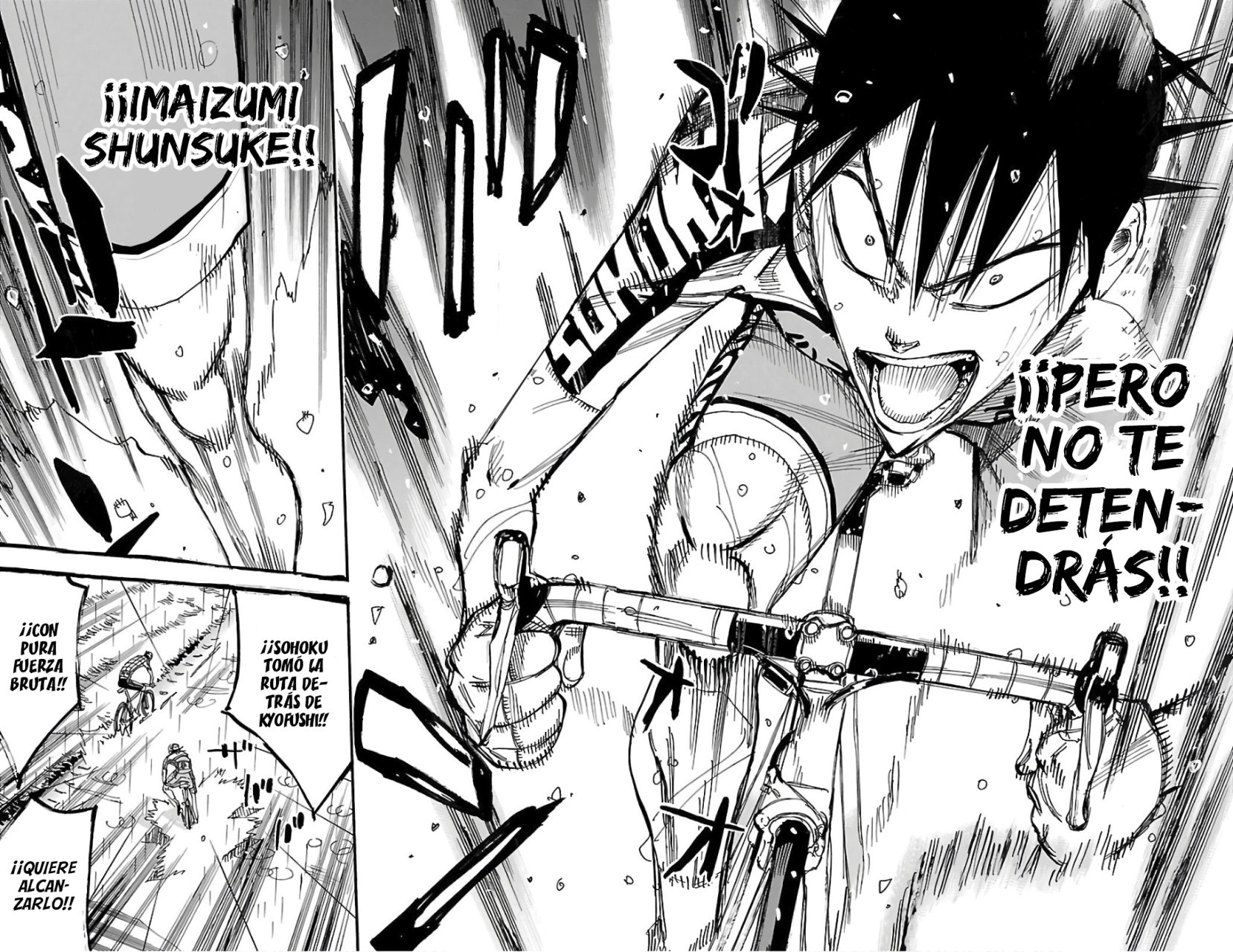 Yowamushi Pedal Capitulo 508: ¡¡Abriendo camino!! página 7