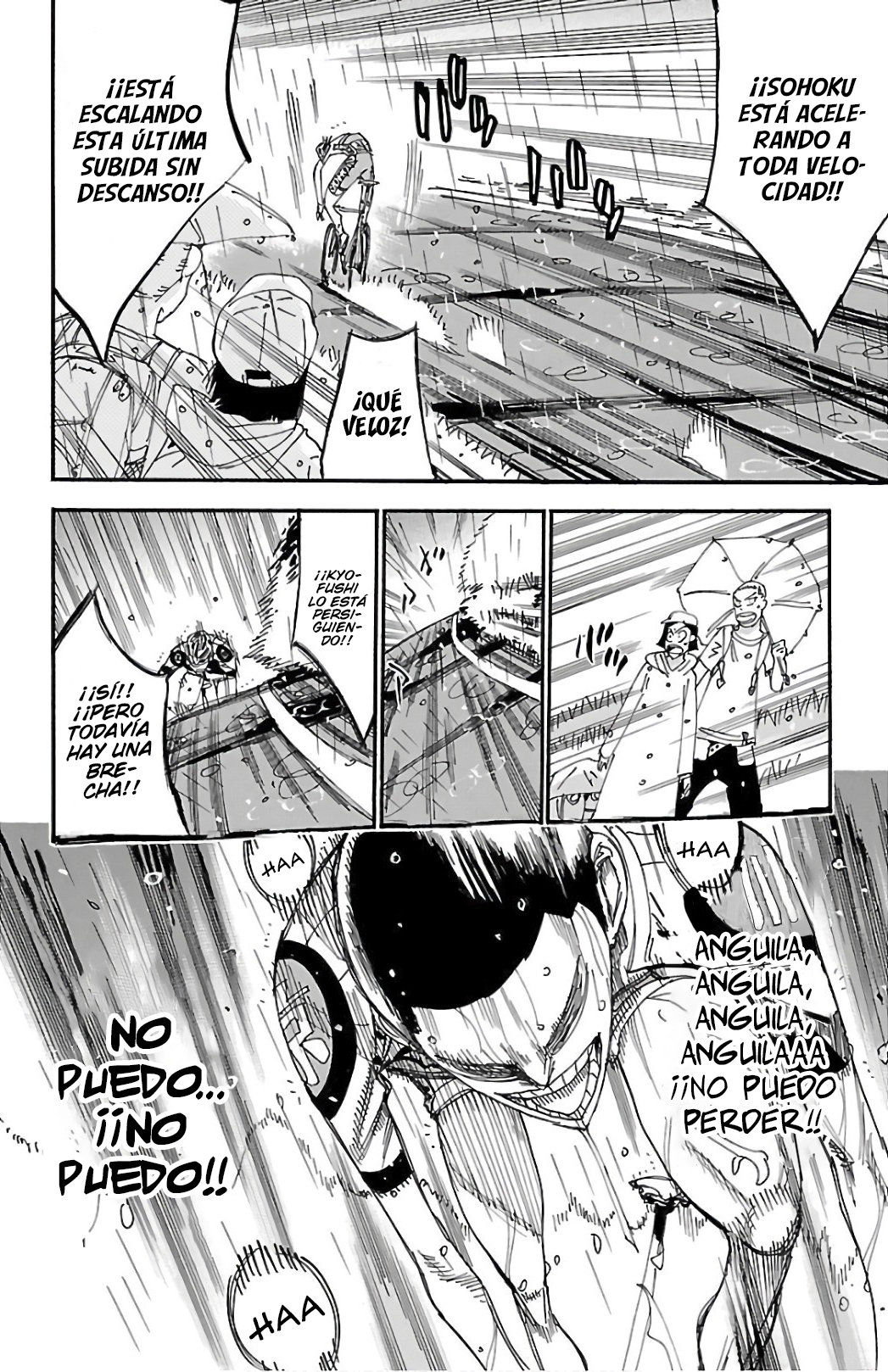 Yowamushi Pedal Capitulo 509: El valor de la estrella. página 14