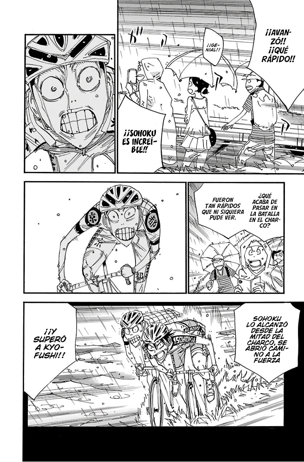 Yowamushi Pedal Capitulo 509: El valor de la estrella. página 4