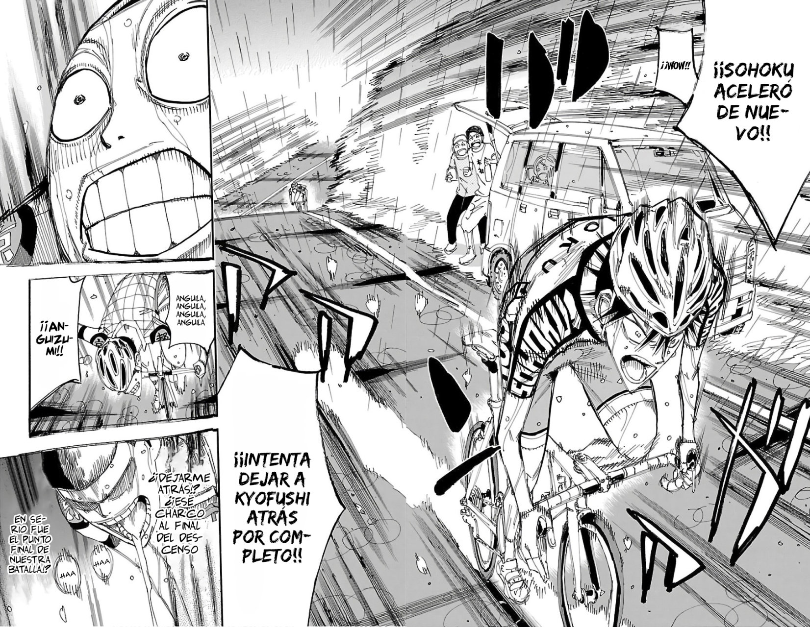 Yowamushi Pedal Capitulo 509: El valor de la estrella. página 8