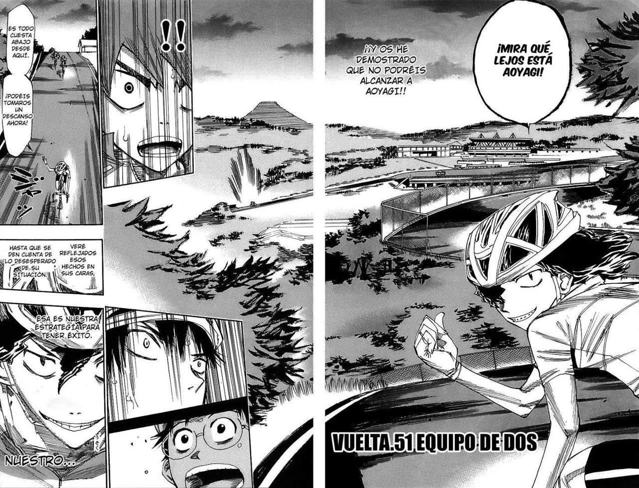 Yowamushi Pedal Capitulo 51: Equipo de dos página 7