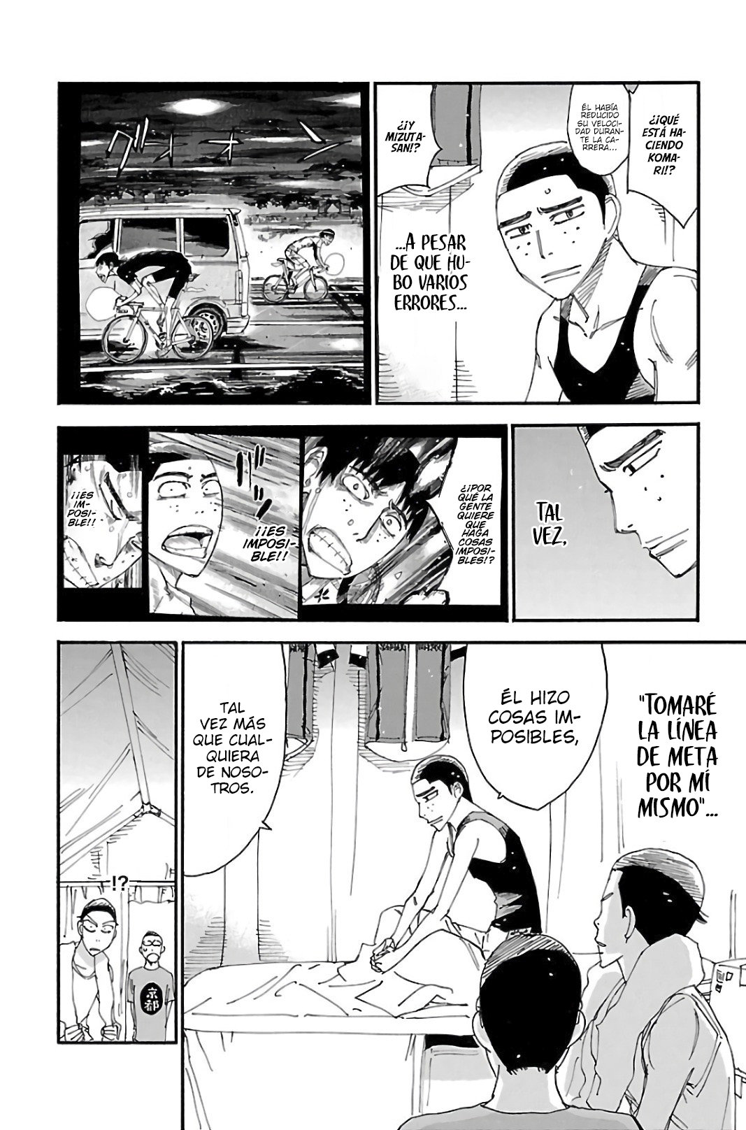 Yowamushi Pedal Capitulo 510: Conciencia. página 10