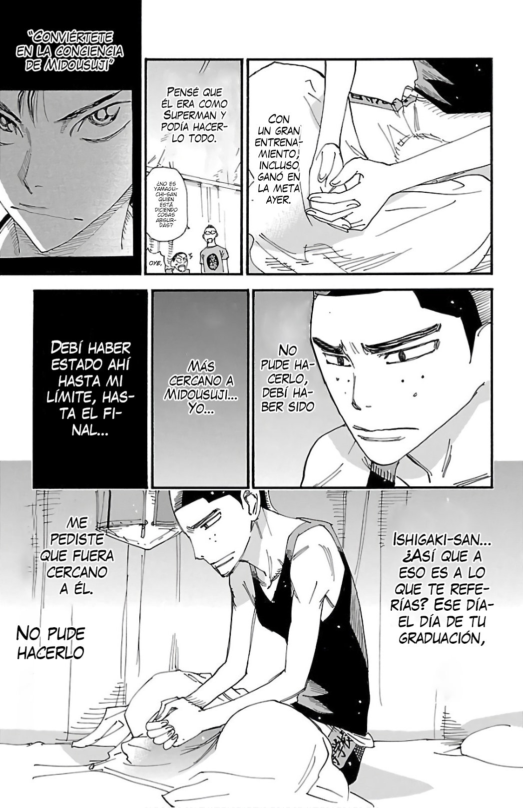 Yowamushi Pedal Capitulo 510: Conciencia. página 11