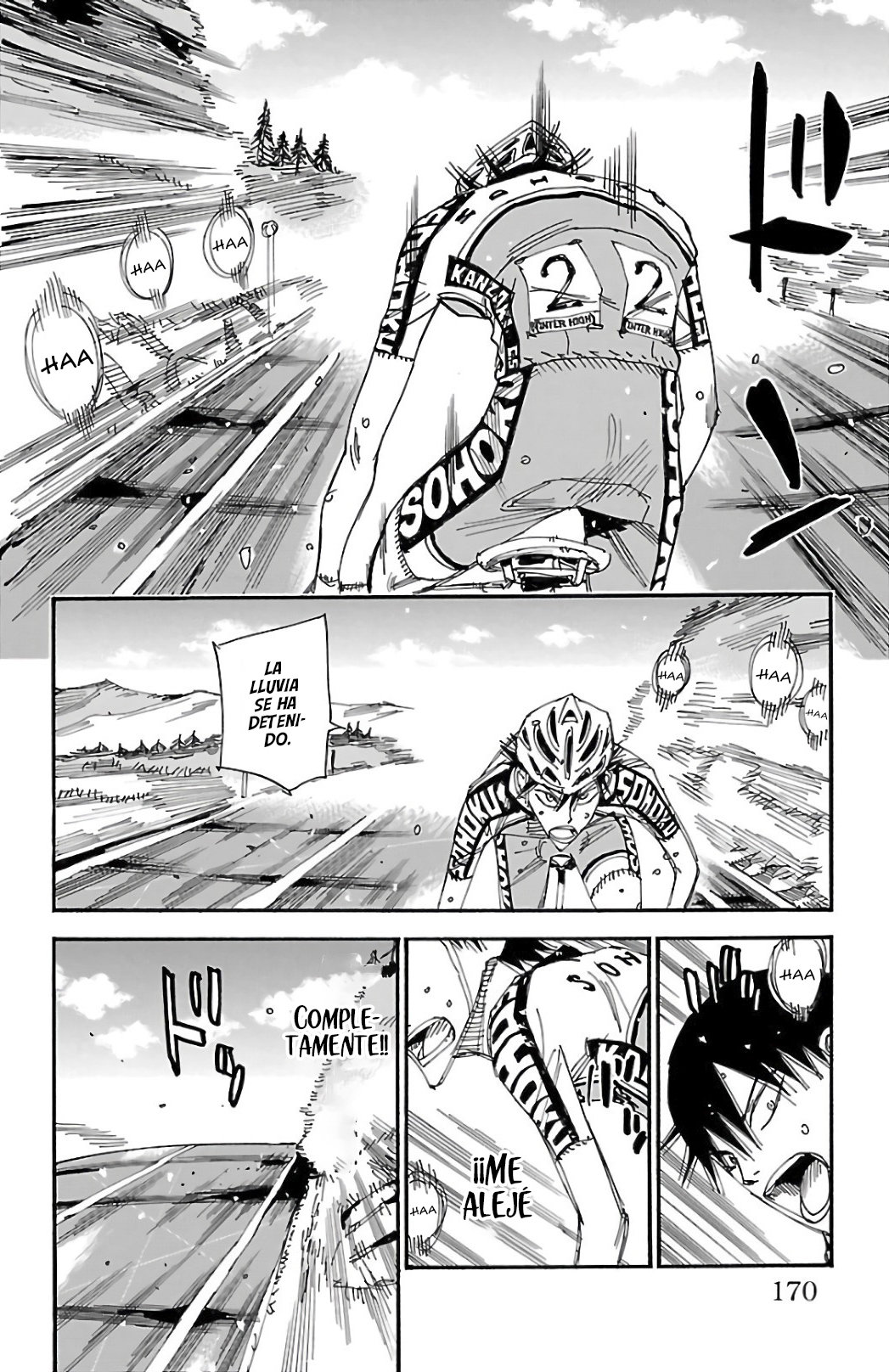 Yowamushi Pedal Capitulo 510: Conciencia. página 13