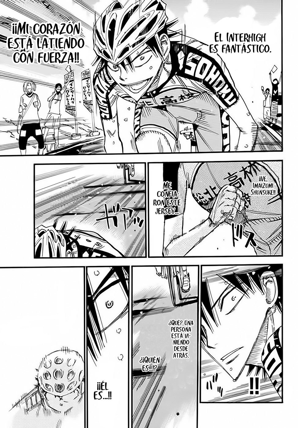 Yowamushi Pedal Capitulo 510: Conciencia. página 16