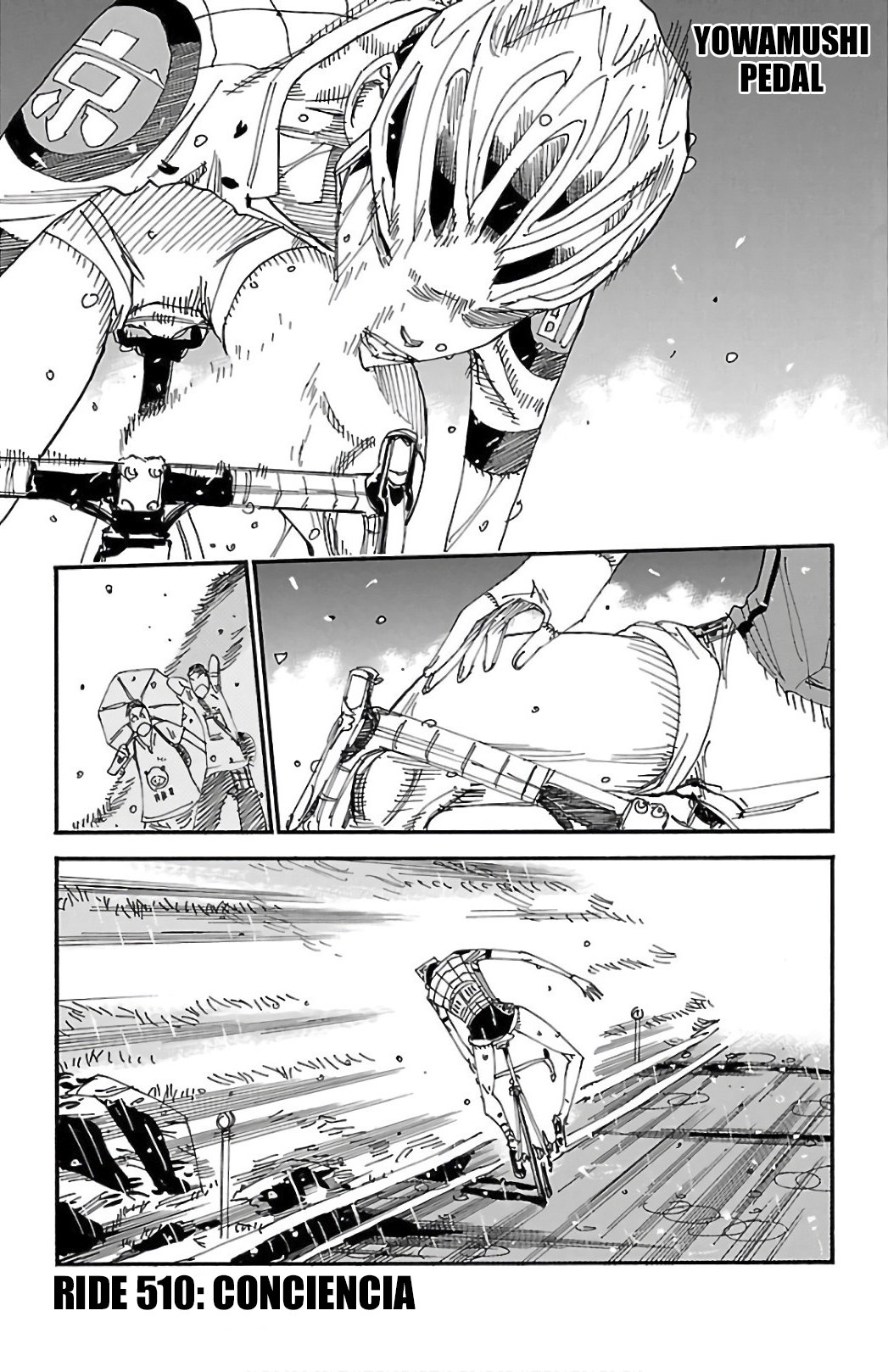 Yowamushi Pedal Capitulo 510: Conciencia. página 2