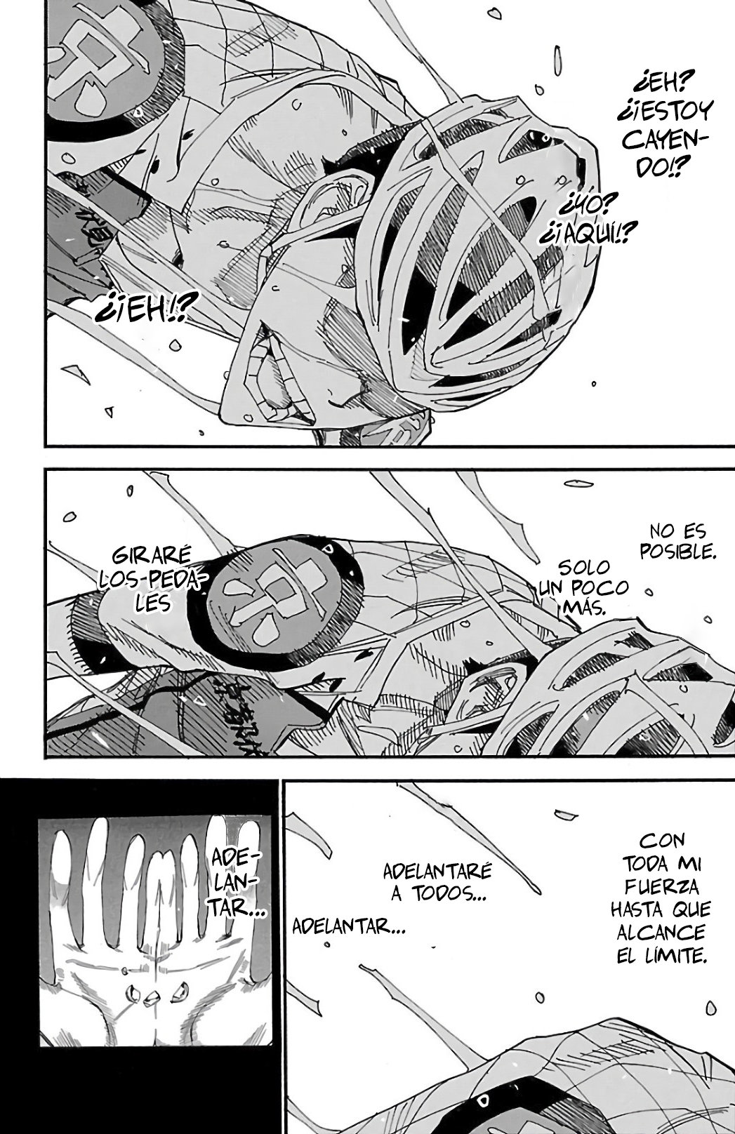 Yowamushi Pedal Capitulo 510: Conciencia. página 3
