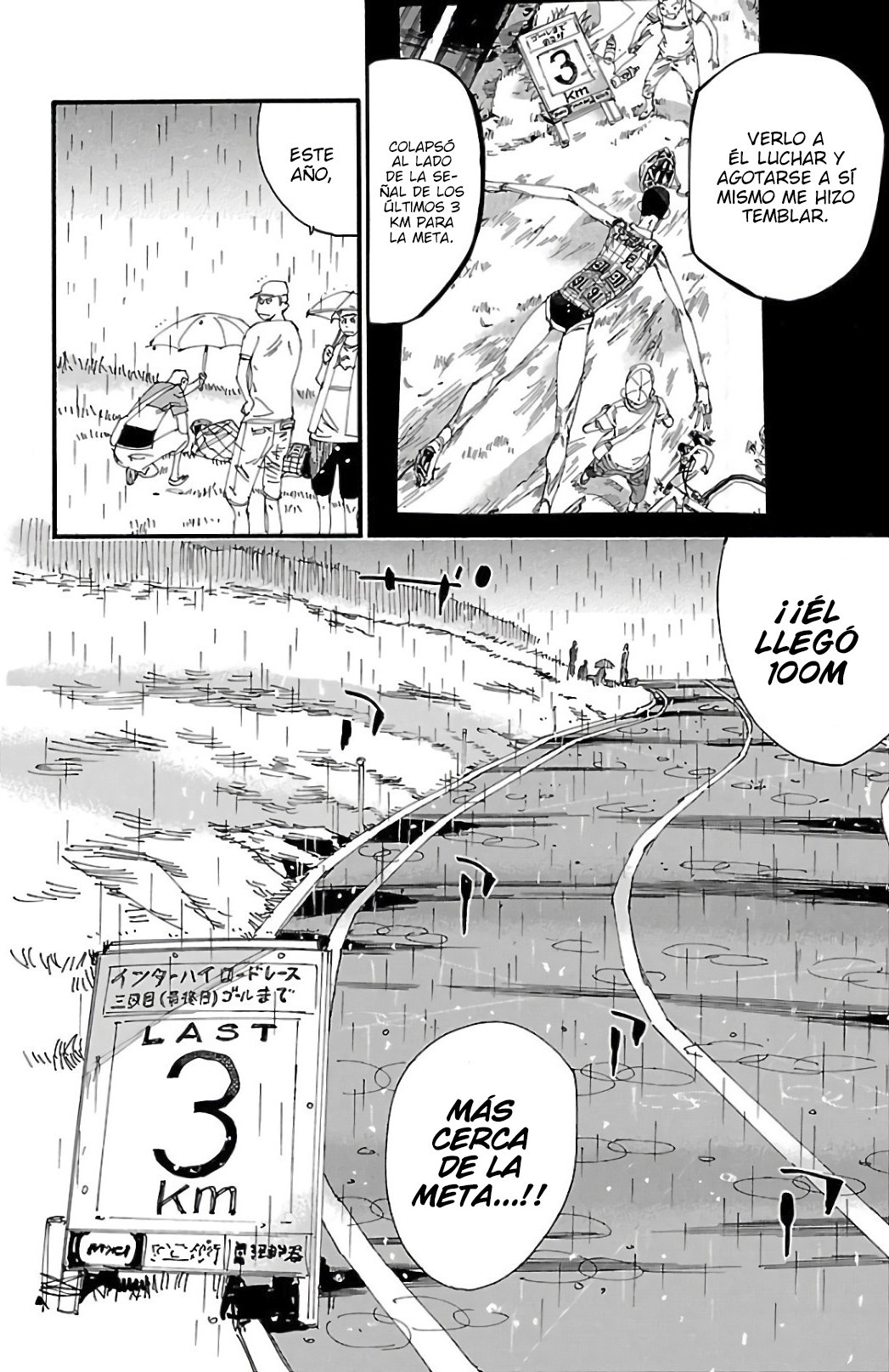 Yowamushi Pedal Capitulo 510: Conciencia. página 8