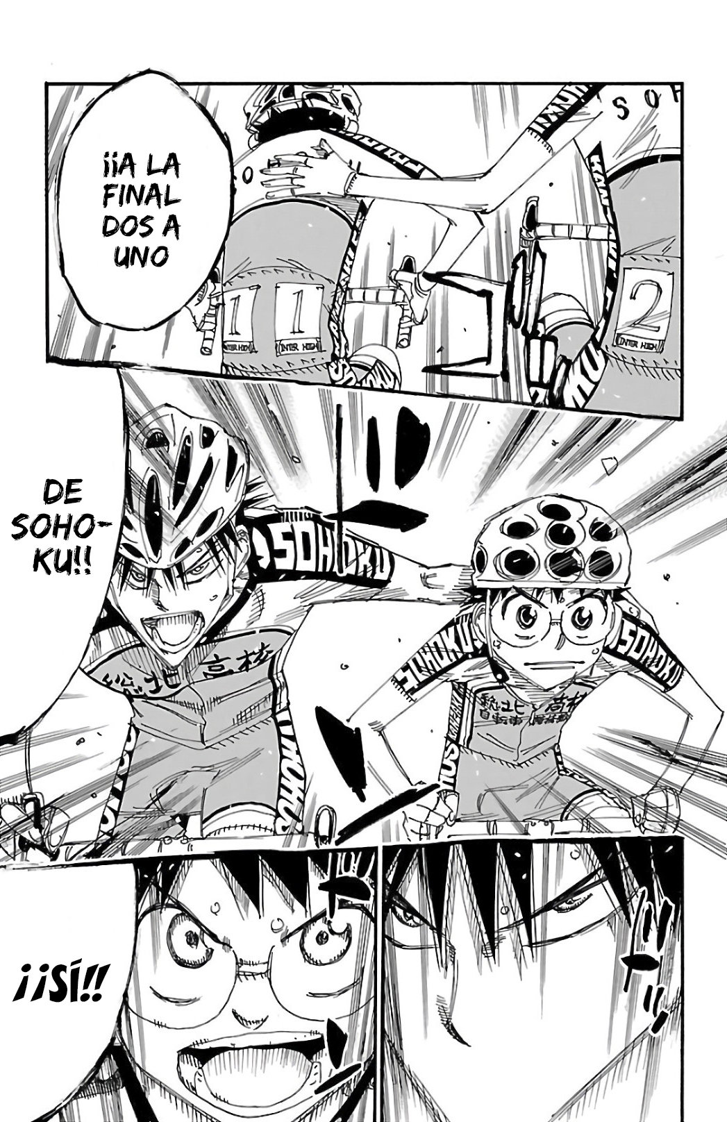 Yowamushi Pedal Capitulo 511: El fin de la batalla. página 12
