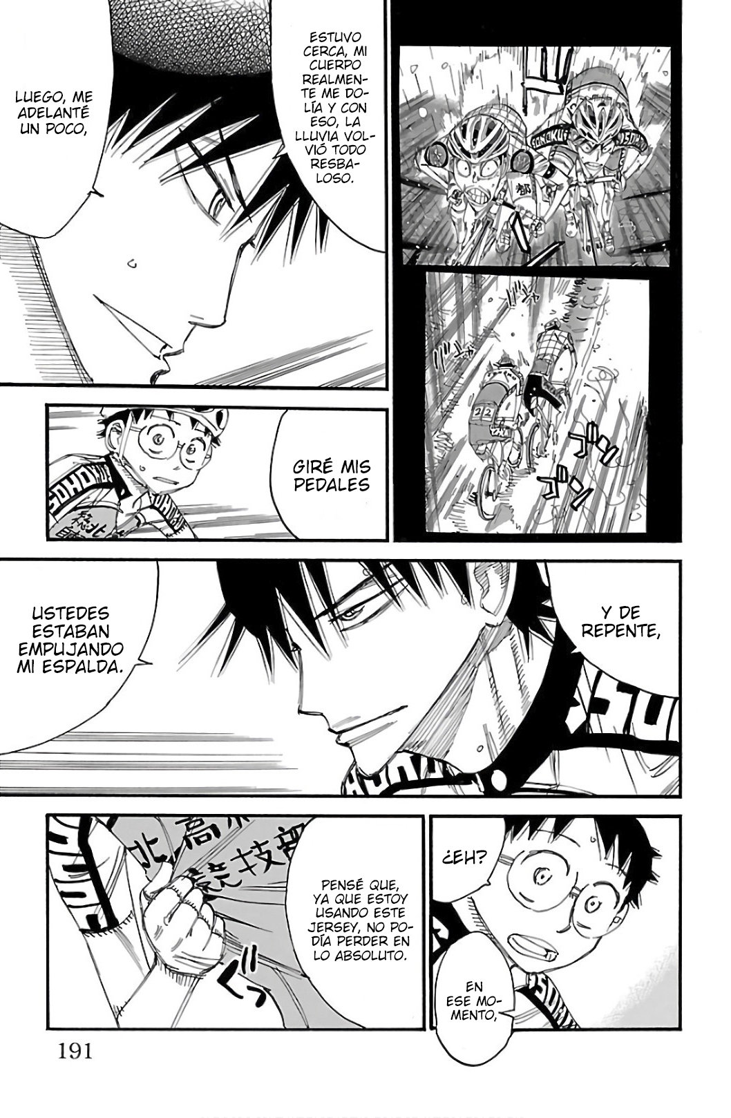 Yowamushi Pedal Capitulo 511: El fin de la batalla. página 14