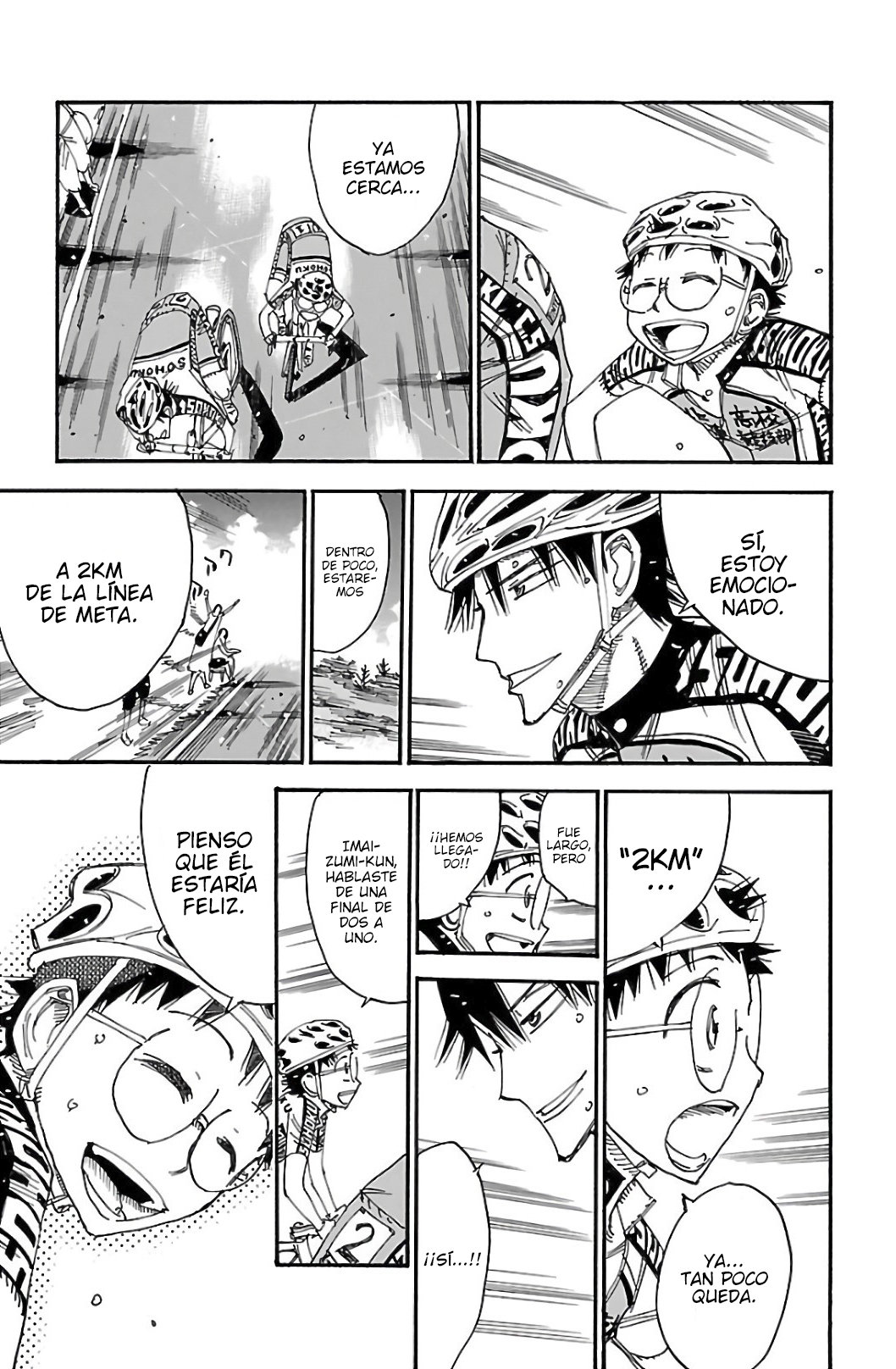 Yowamushi Pedal Capitulo 511: El fin de la batalla. página 16