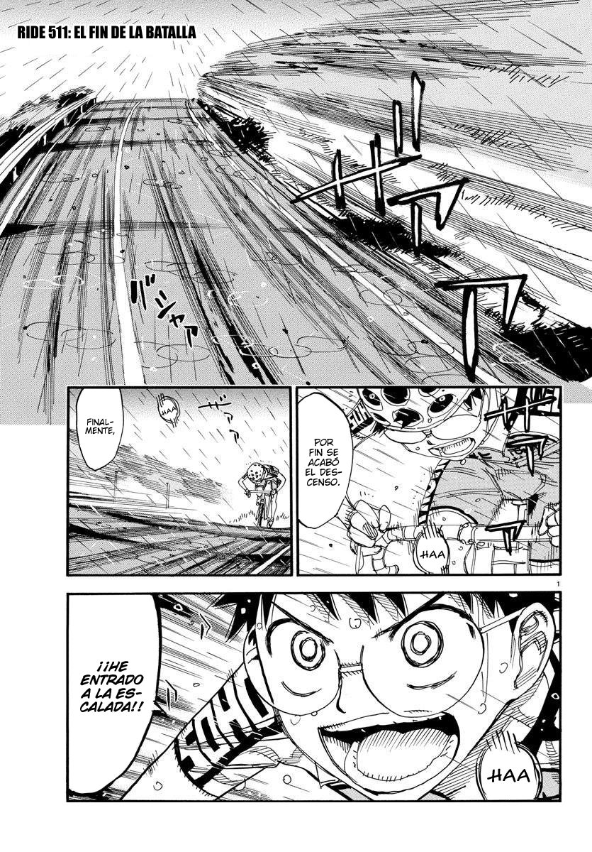 Yowamushi Pedal Capitulo 511: El fin de la batalla. página 2