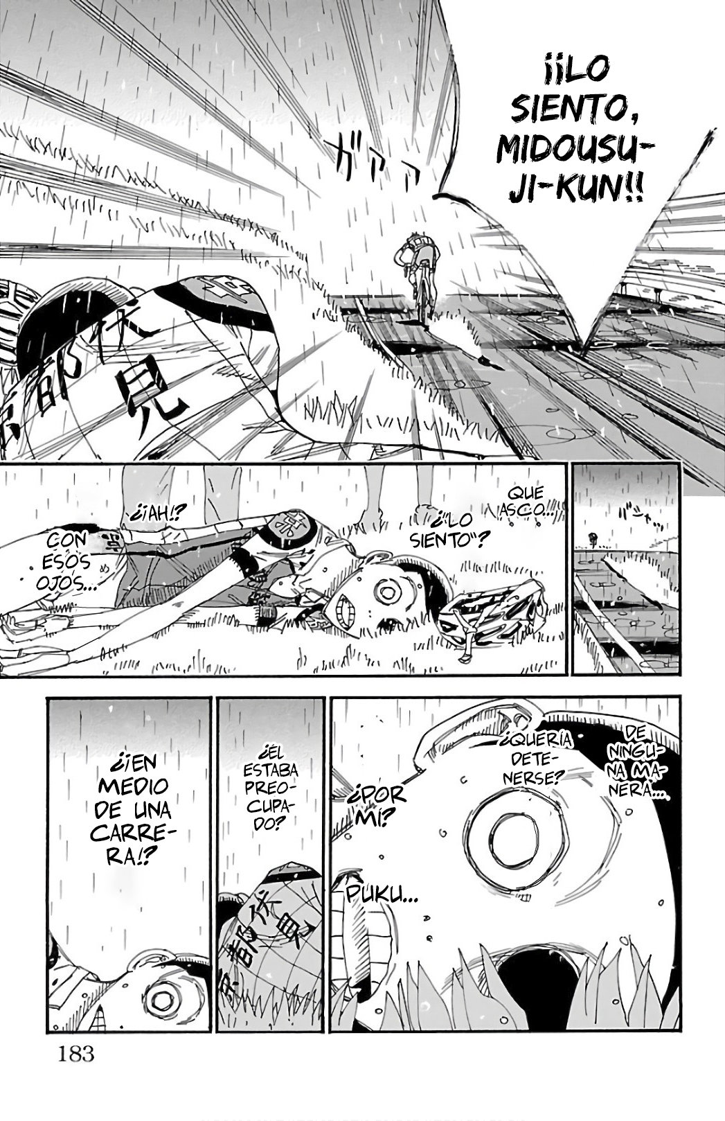 Yowamushi Pedal Capitulo 511: El fin de la batalla. página 7