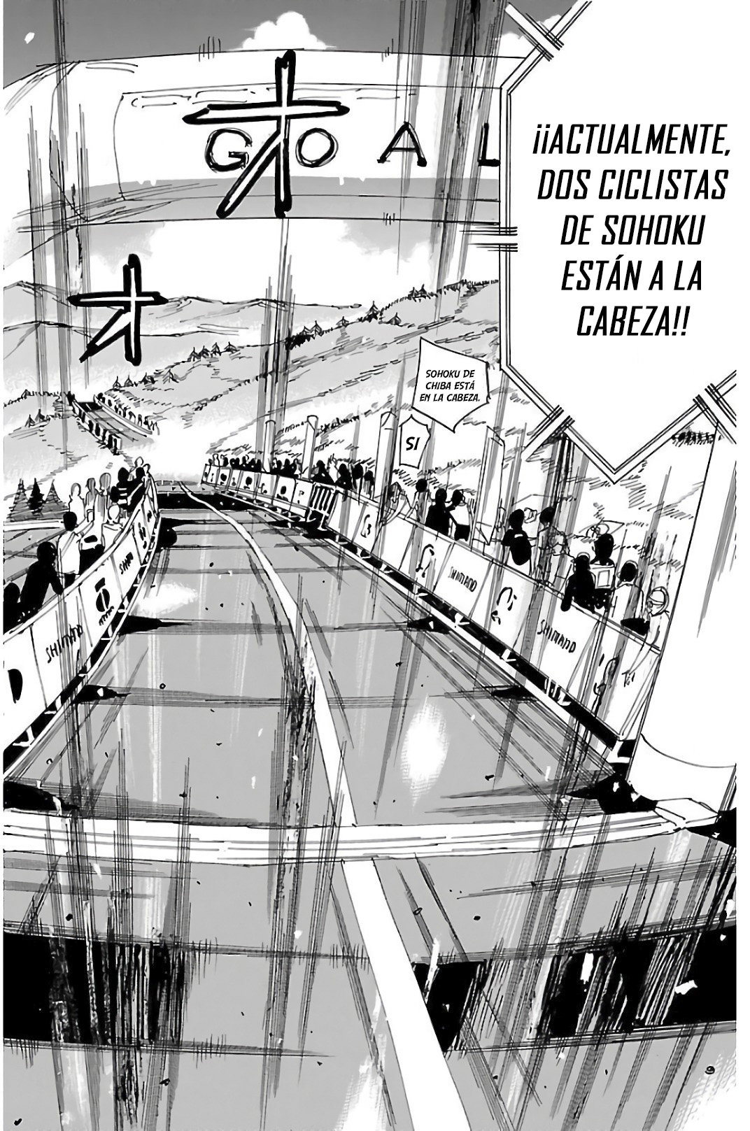 Yowamushi Pedal Capitulo 512: Aumento de las expectativas. página 10