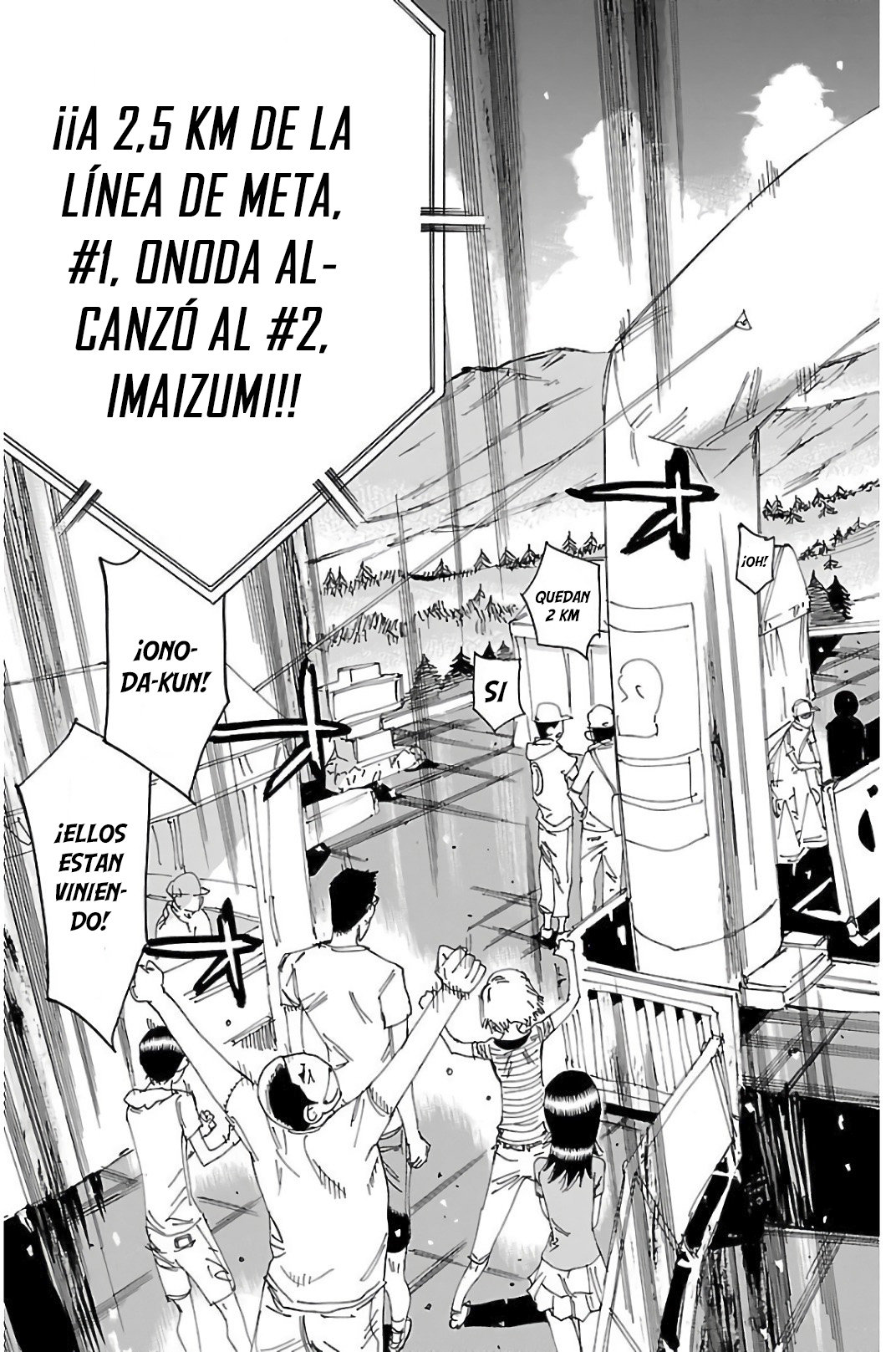 Yowamushi Pedal Capitulo 512: Aumento de las expectativas. página 11
