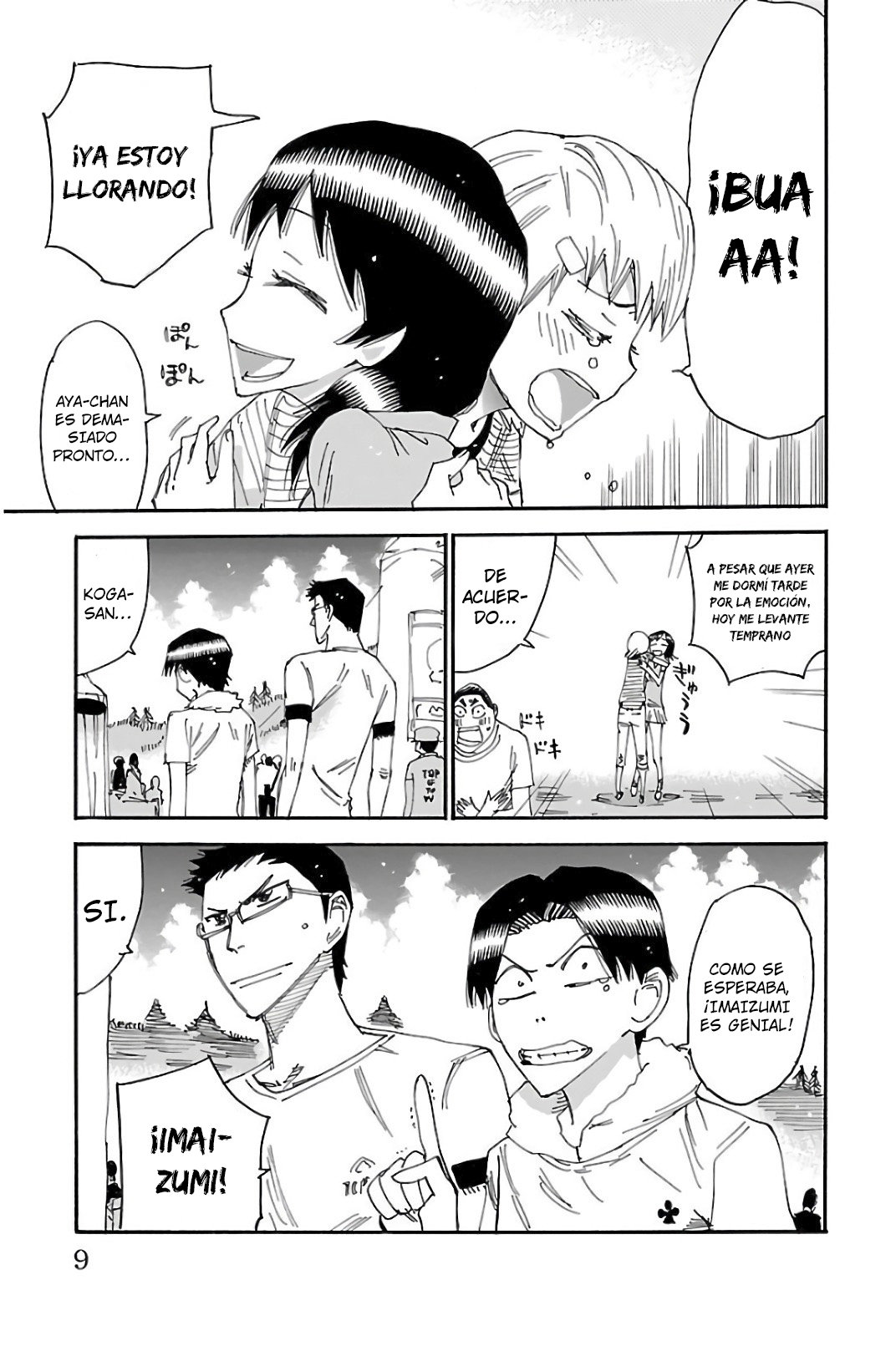 Yowamushi Pedal Capitulo 512: Aumento de las expectativas. página 13