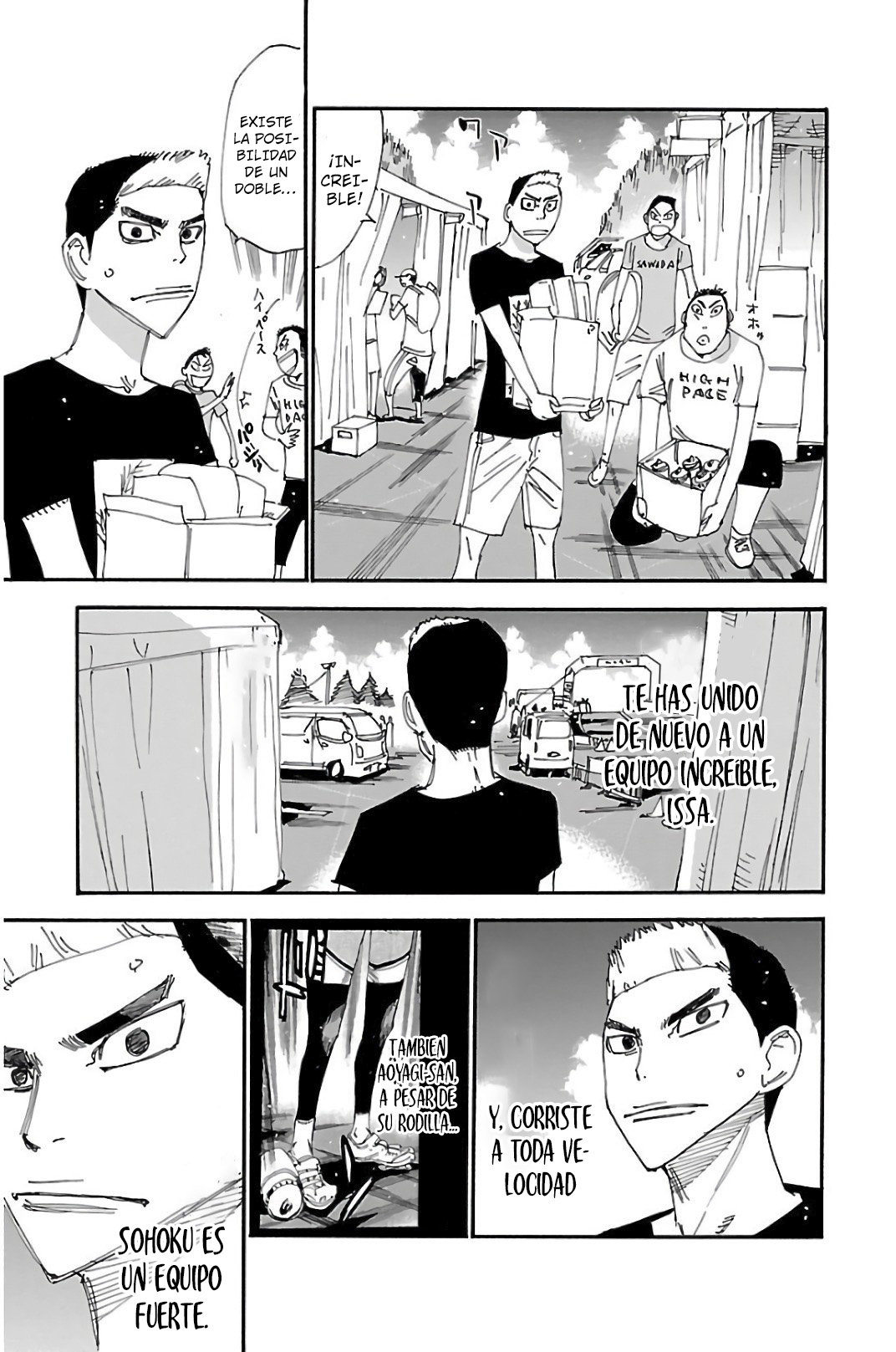 Yowamushi Pedal Capitulo 512: Aumento de las expectativas. página 15