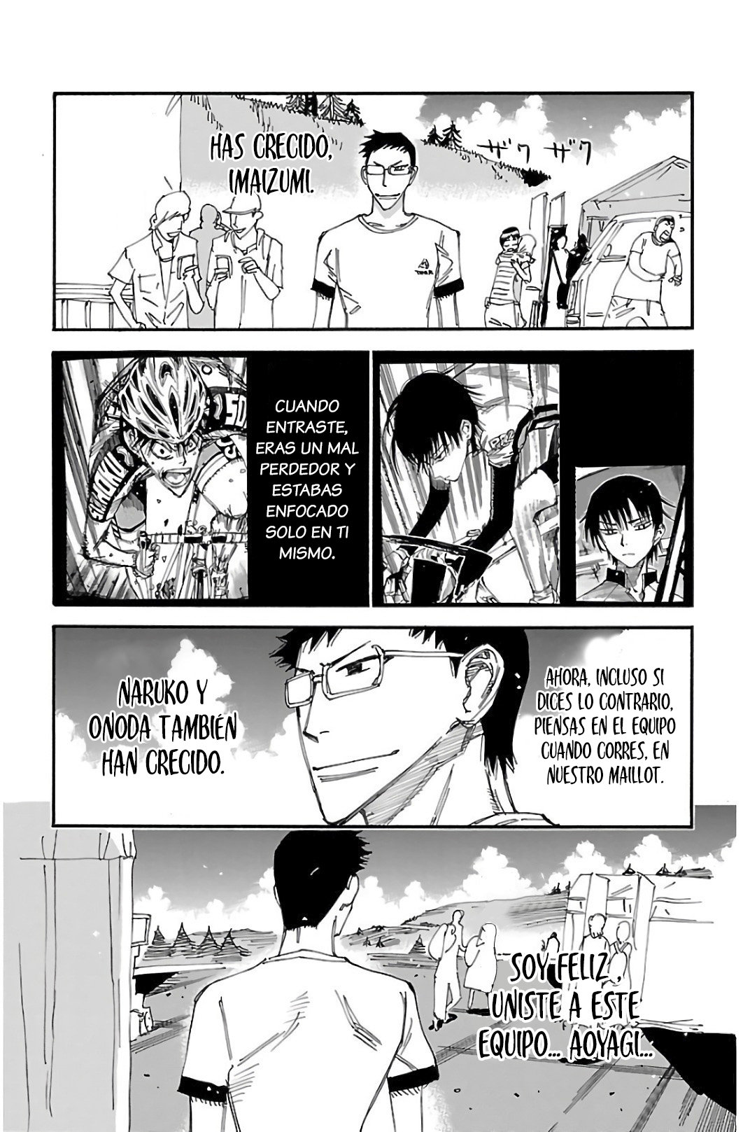 Yowamushi Pedal Capitulo 512: Aumento de las expectativas. página 17