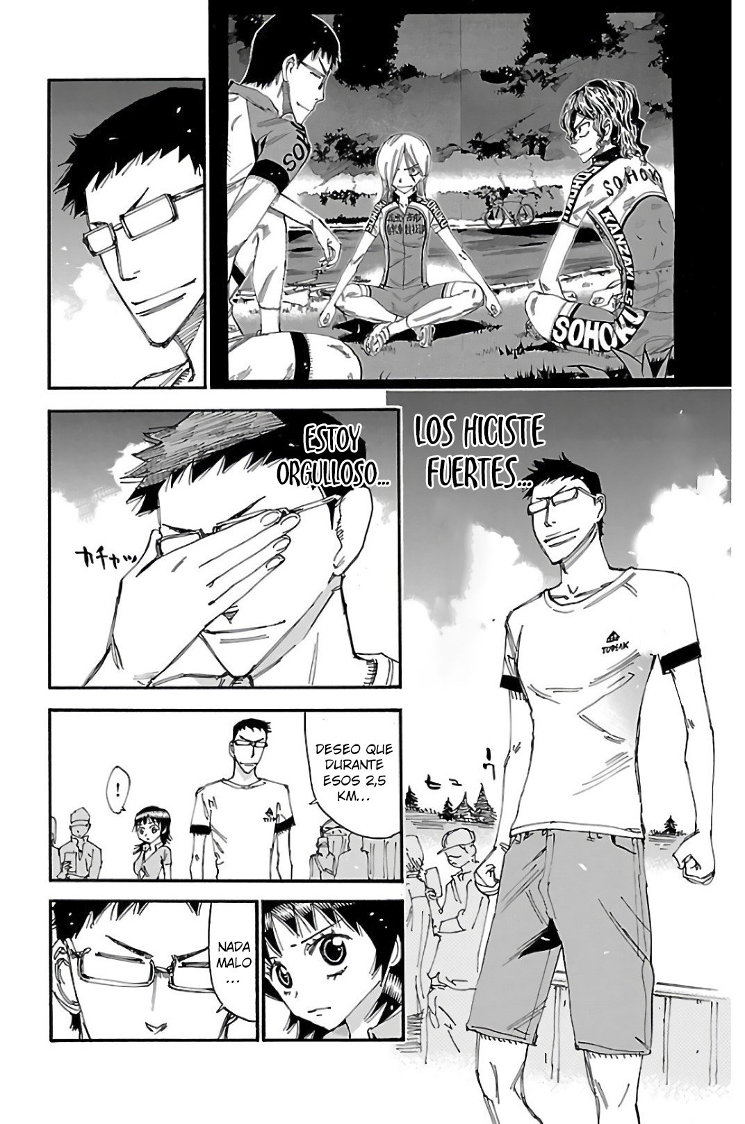 Yowamushi Pedal Capitulo 512: Aumento de las expectativas. página 18