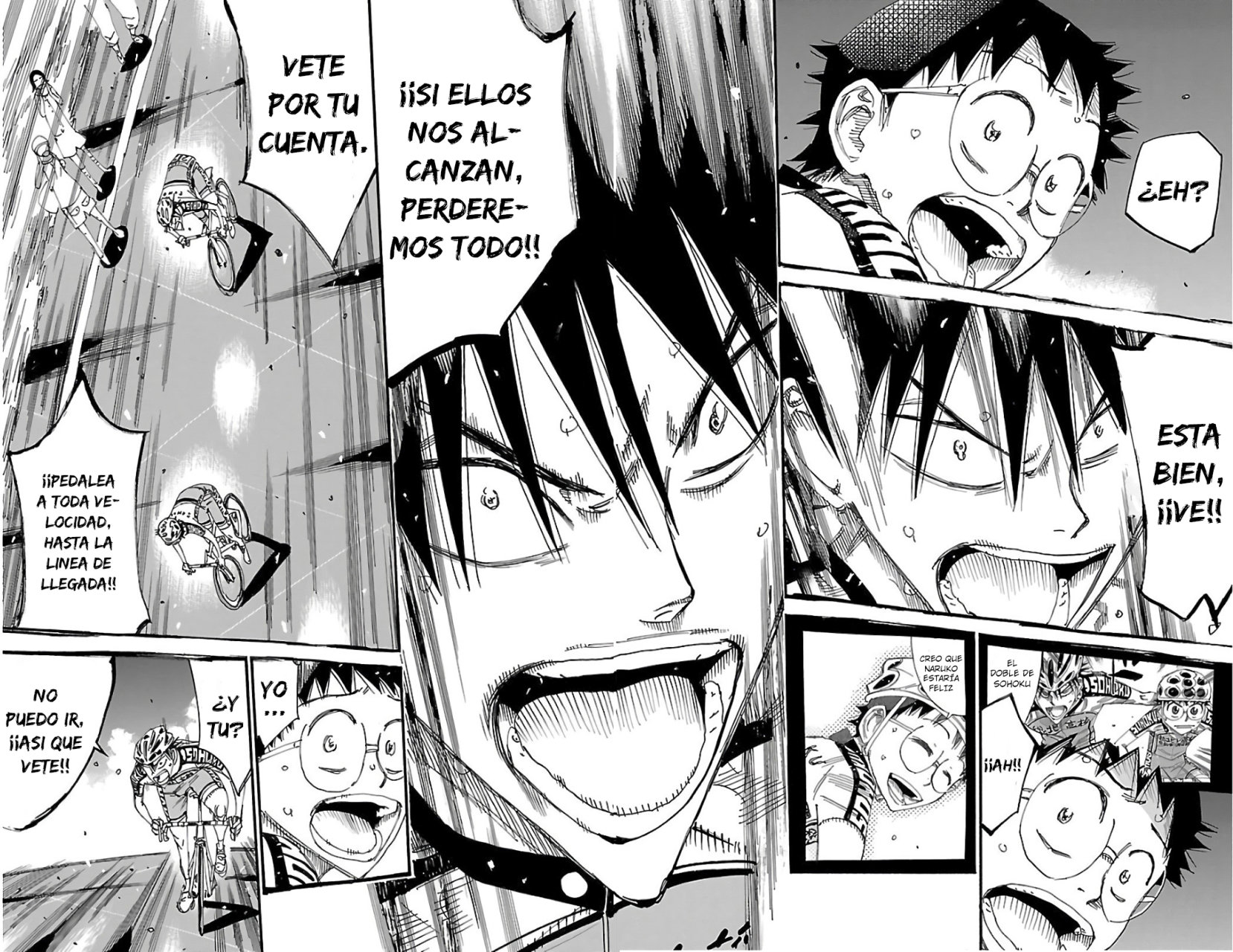 Yowamushi Pedal Capitulo 512: Aumento de las expectativas. página 22