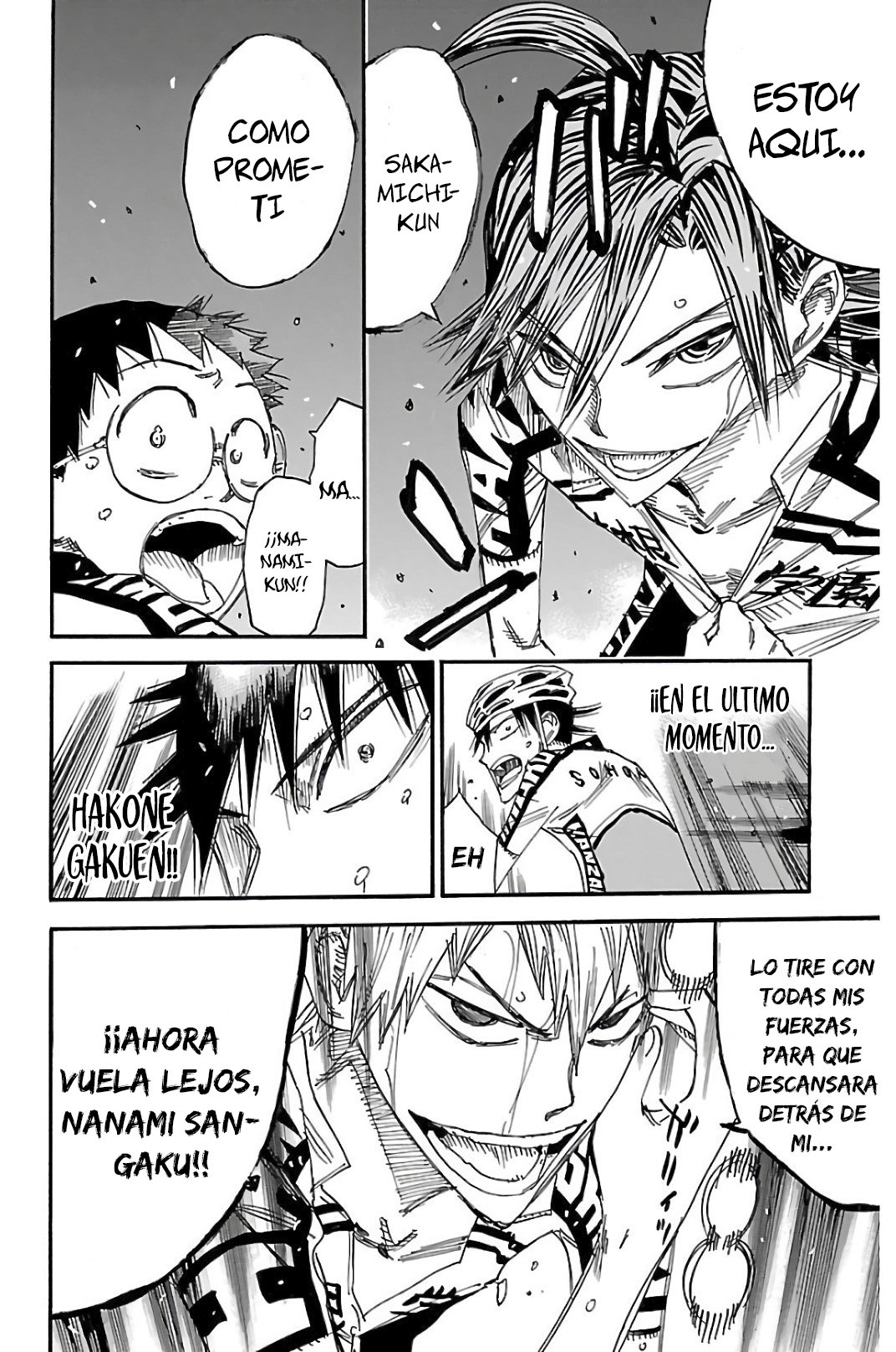 Yowamushi Pedal Capitulo 512: Aumento de las expectativas. página 25