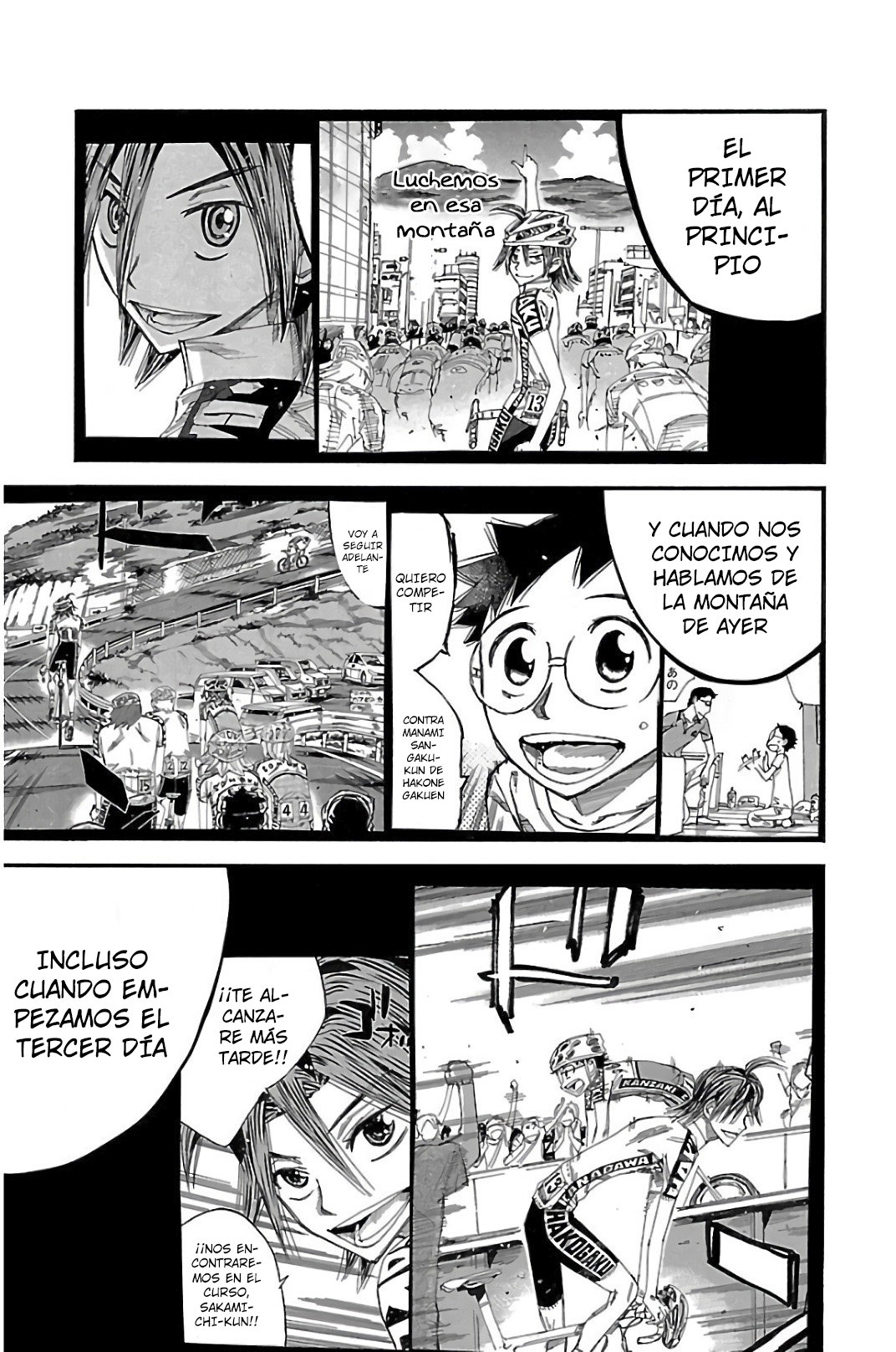 Yowamushi Pedal Capitulo 513: Asalto. página 13