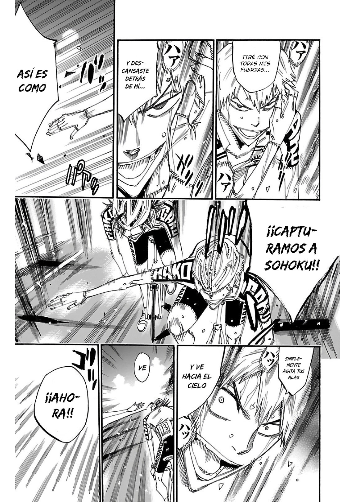 Yowamushi Pedal Capitulo 513: Asalto. página 5