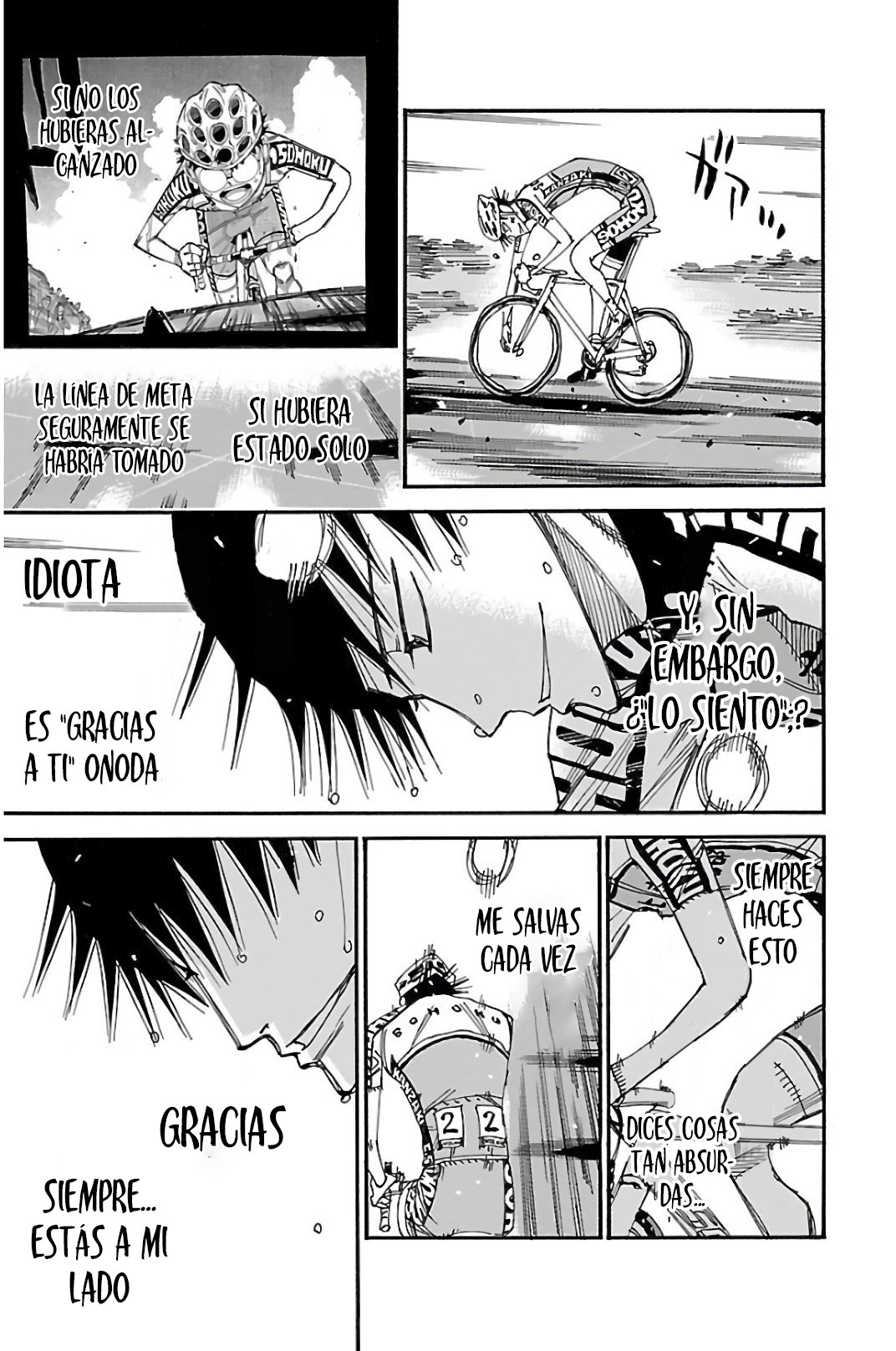 Yowamushi Pedal Capitulo 514: Sohoku, las últimas ordenes. página 12