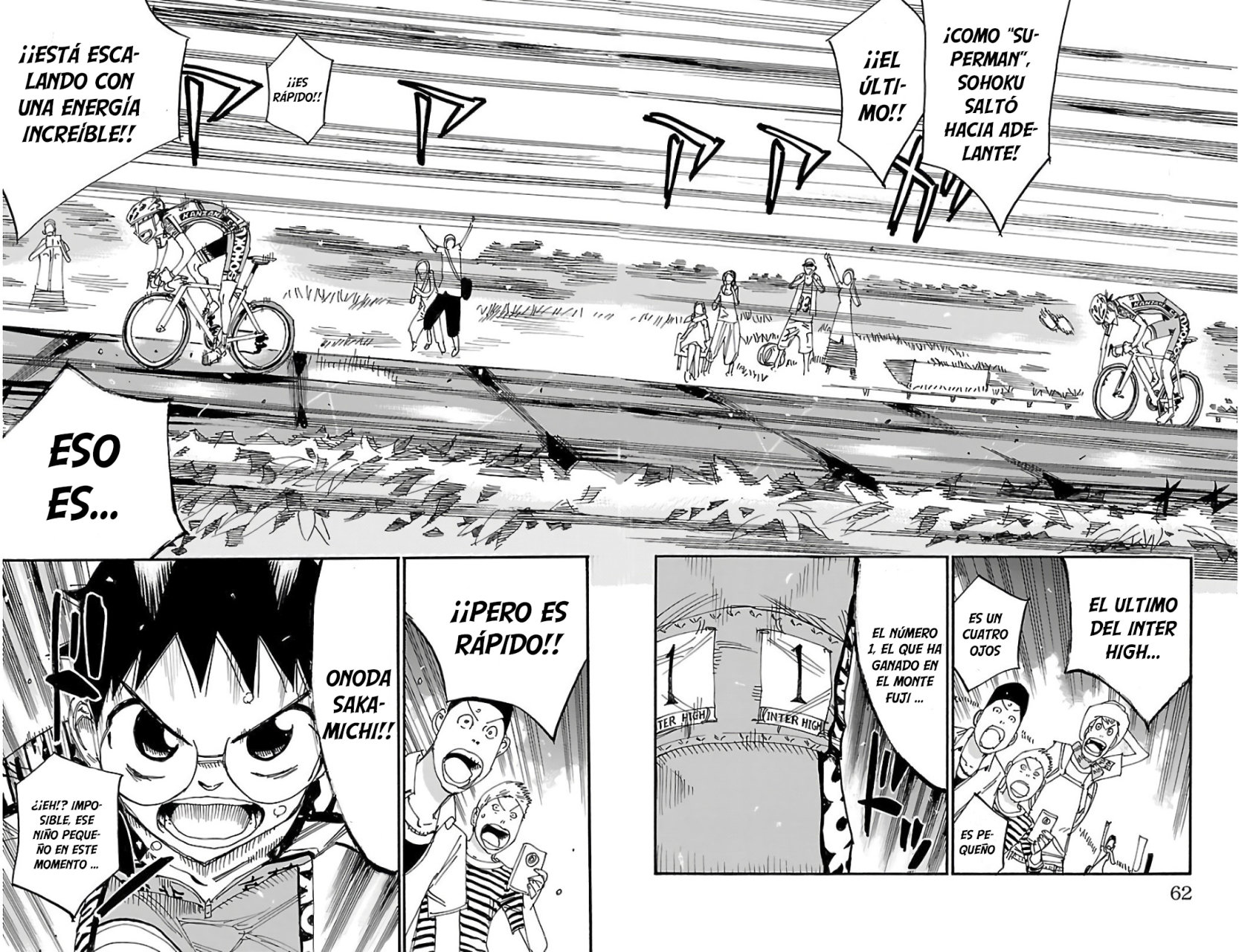 Yowamushi Pedal Capitulo 514: Sohoku, las últimas ordenes. página 13