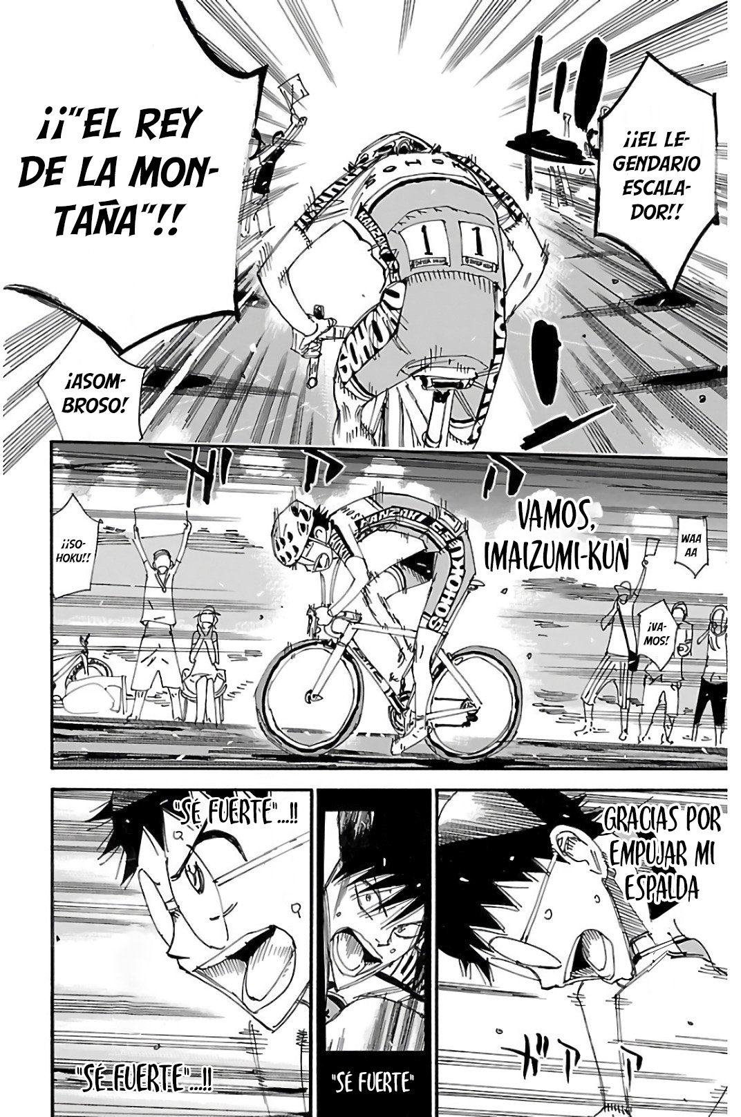 Yowamushi Pedal Capitulo 514: Sohoku, las últimas ordenes. página 14