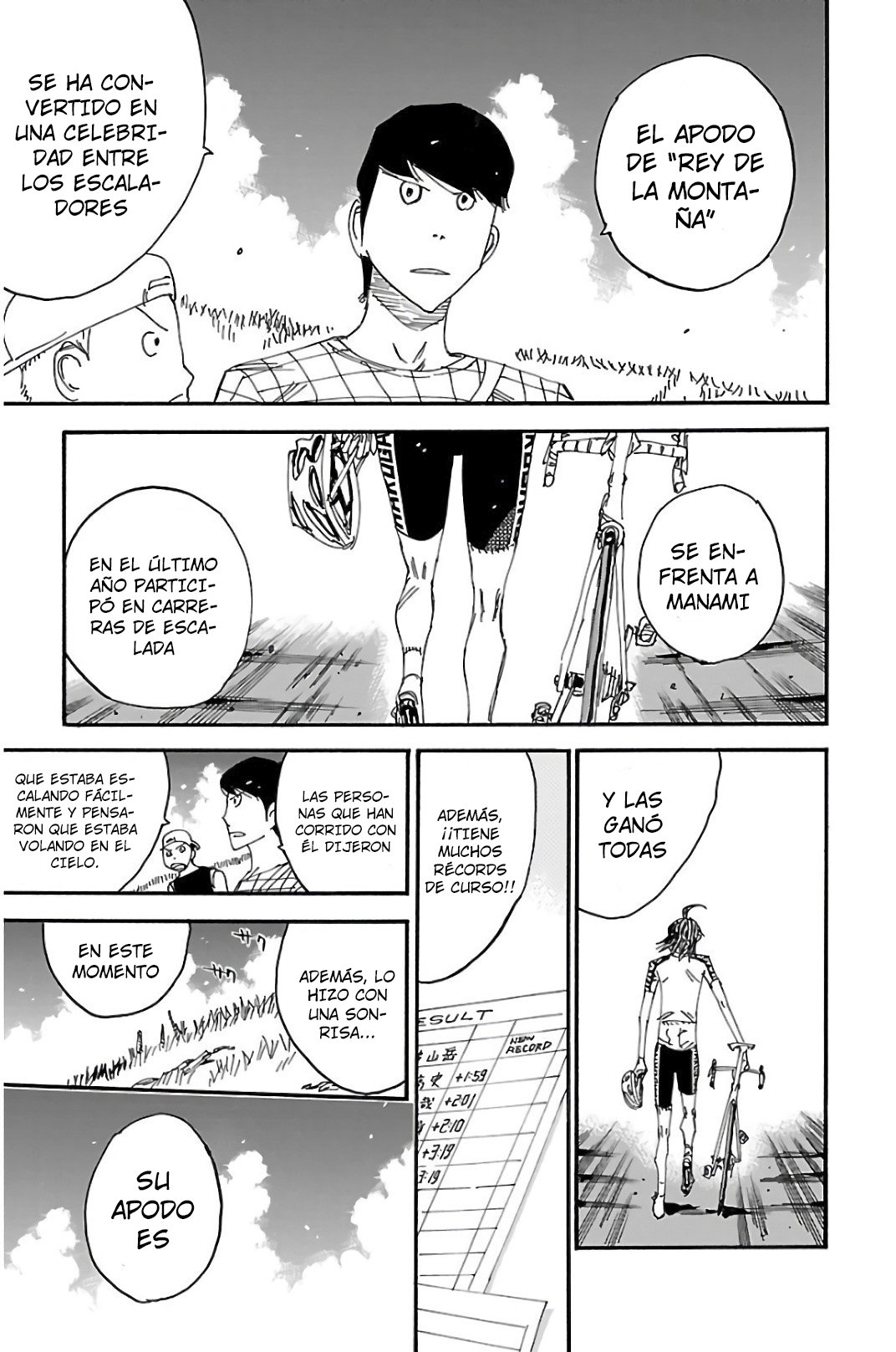 Yowamushi Pedal Capitulo 514: Sohoku, las últimas ordenes. página 17