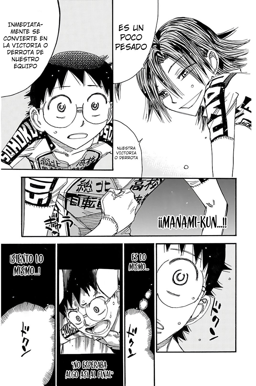 Yowamushi Pedal Capitulo 515: Los 2KM hasta el inicio. página 10