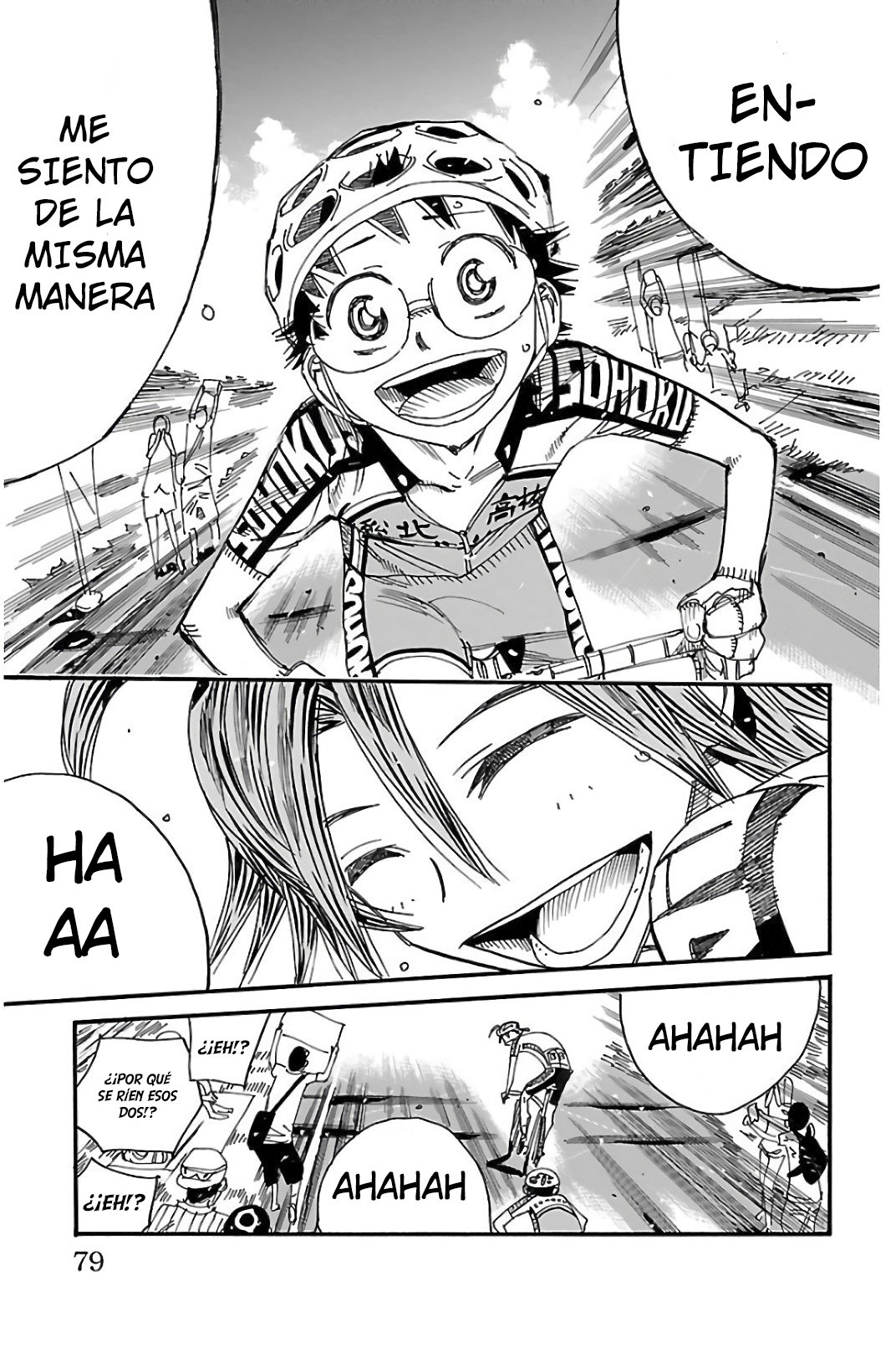 Yowamushi Pedal Capitulo 515: Los 2KM hasta el inicio. página 12